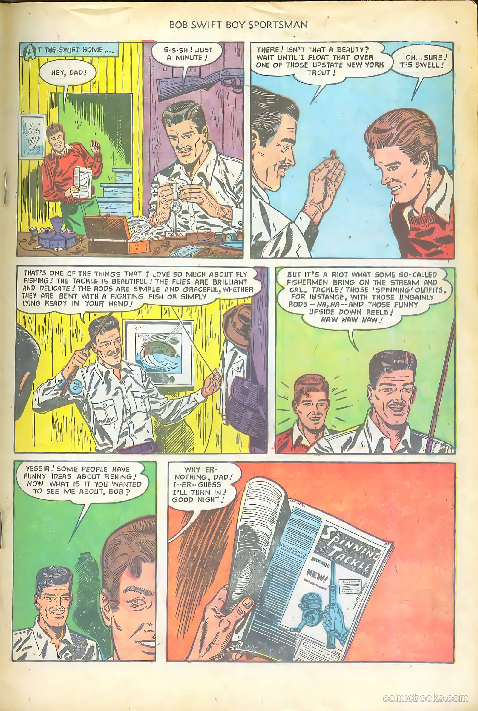 Bob Swift, Boy Sportsman #4 (1951) — page 19 of 36
