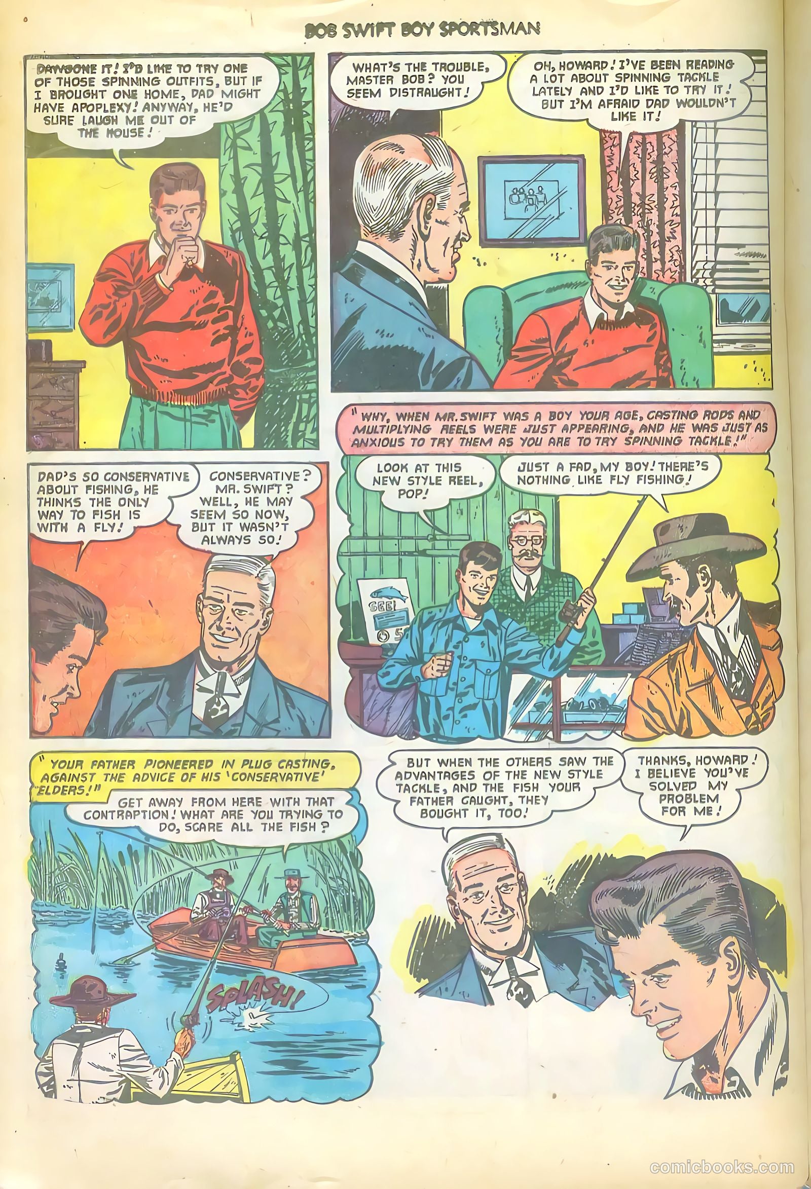 Bob Swift, Boy Sportsman #4 (1951) — page 20 of 36