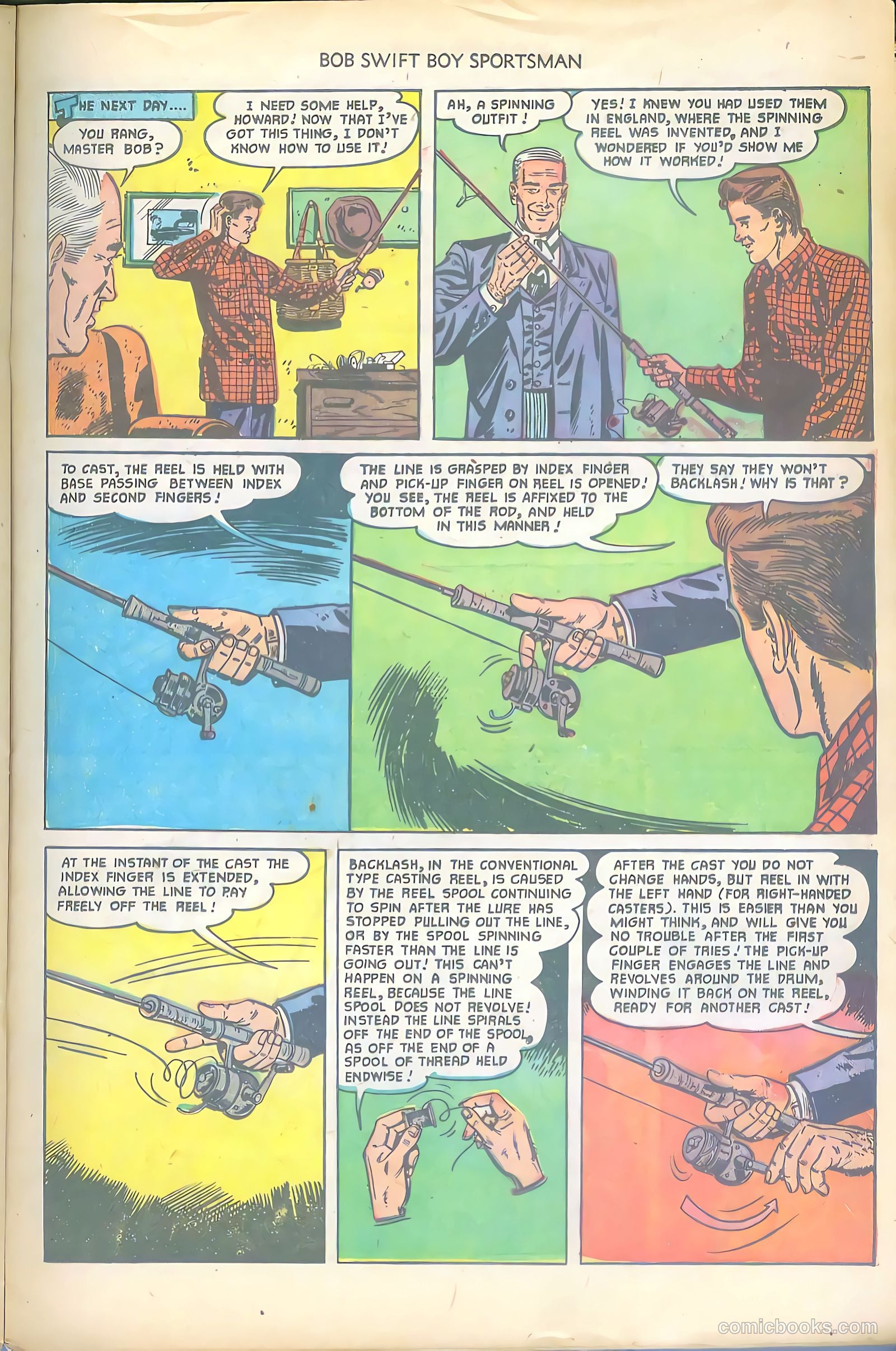 Bob Swift, Boy Sportsman #4 (1951) — page 21 of 36