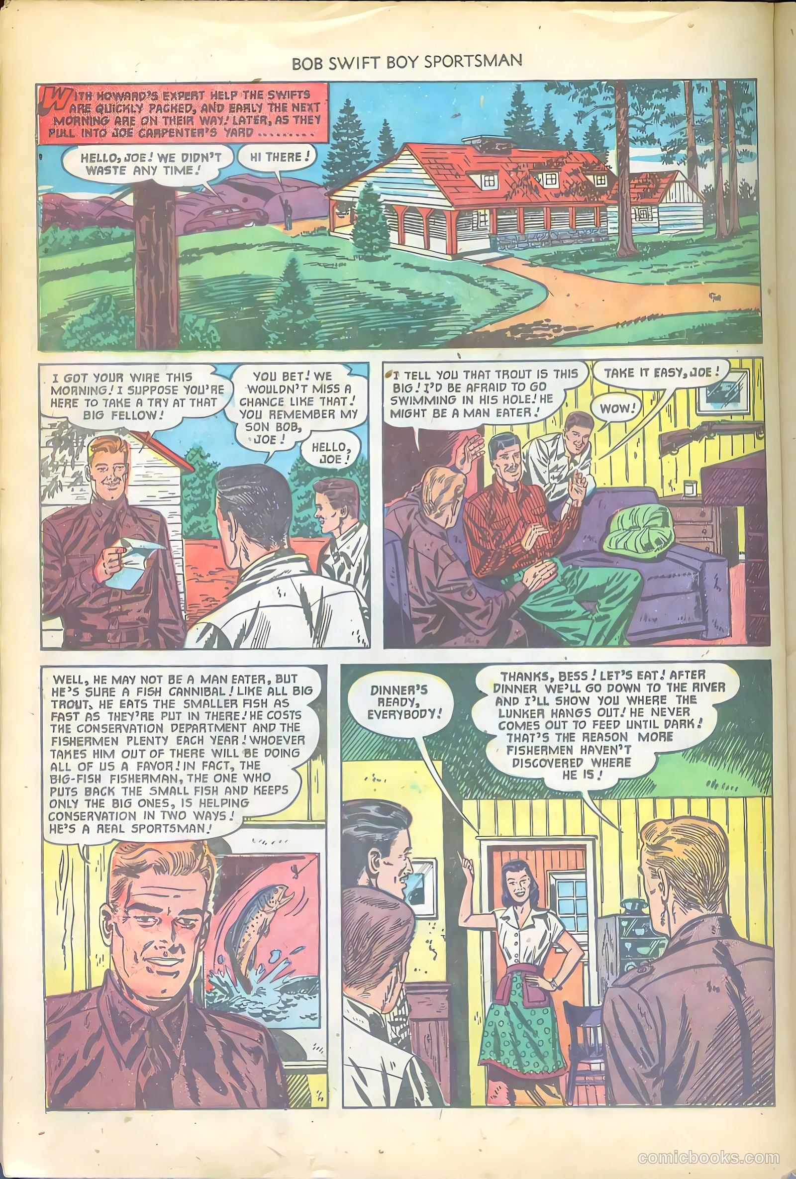Bob Swift, Boy Sportsman #4 (1951) — page 24 of 36