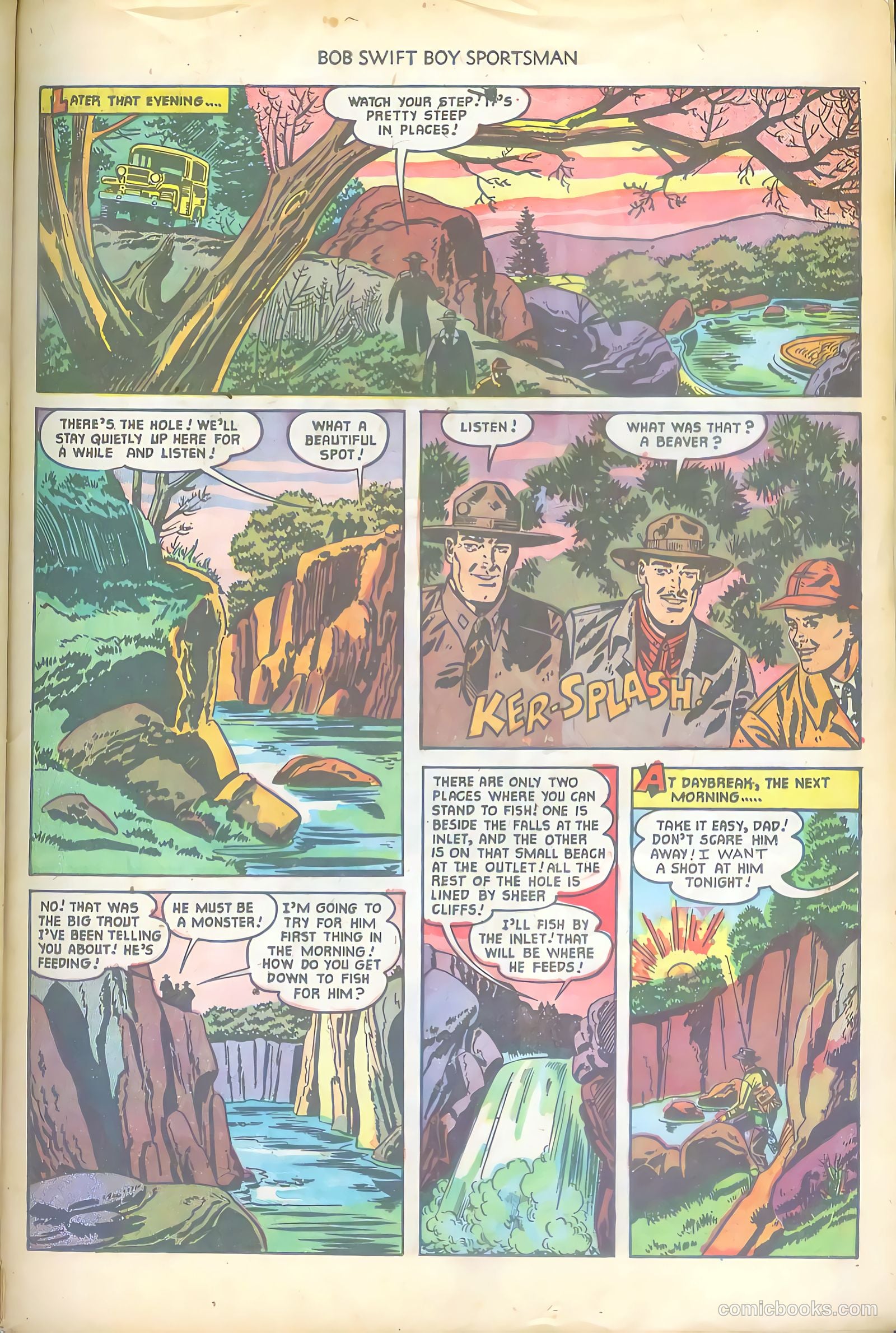 Bob Swift, Boy Sportsman #4 (1951) — page 25 of 36