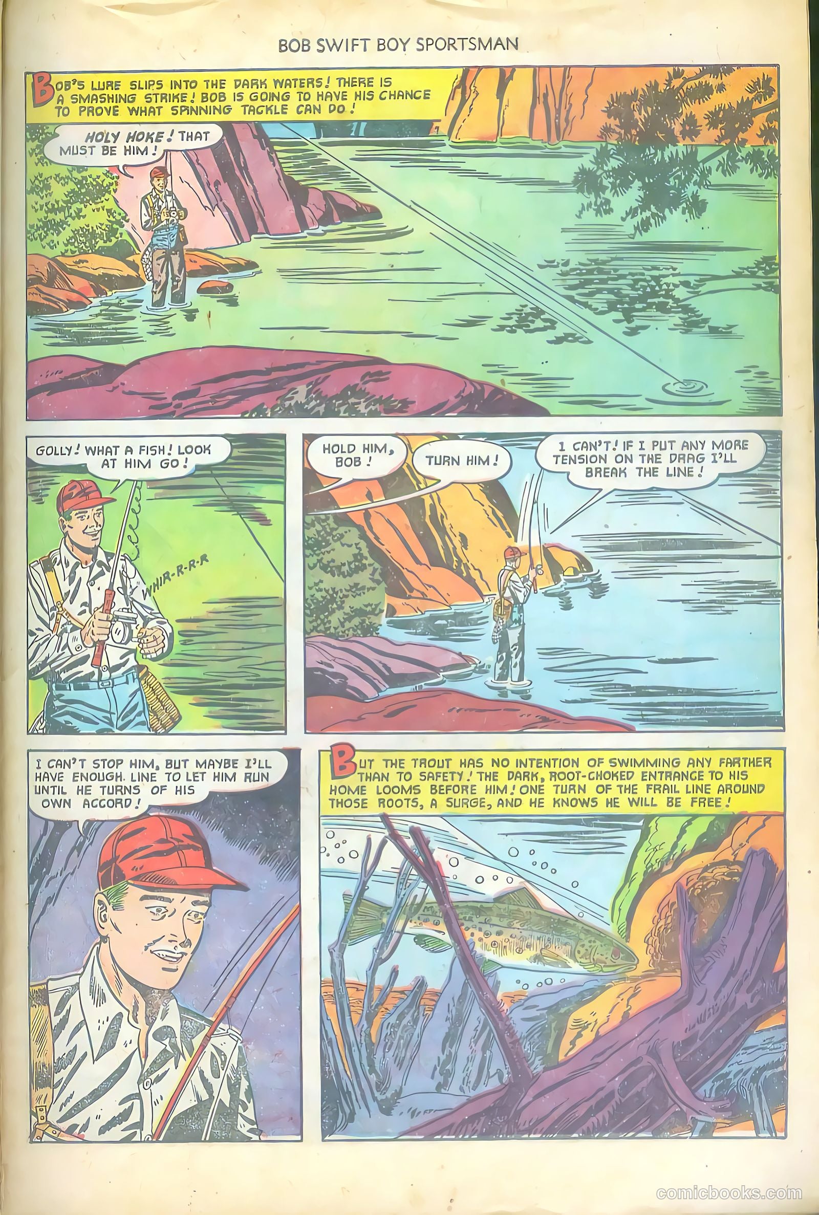 Bob Swift, Boy Sportsman #4 (1951) — page 27 of 36