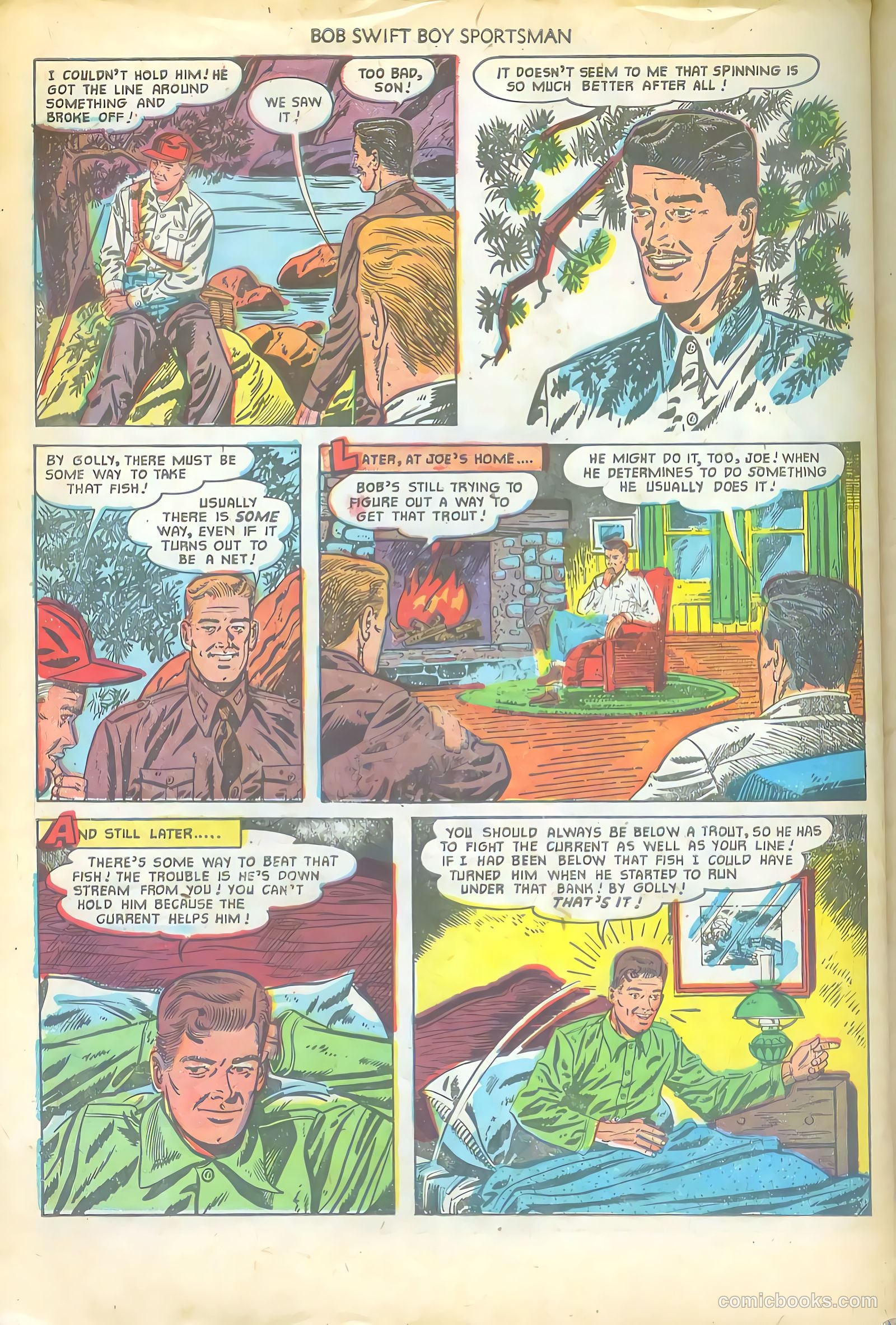 Bob Swift, Boy Sportsman #4 (1951) — page 30 of 36