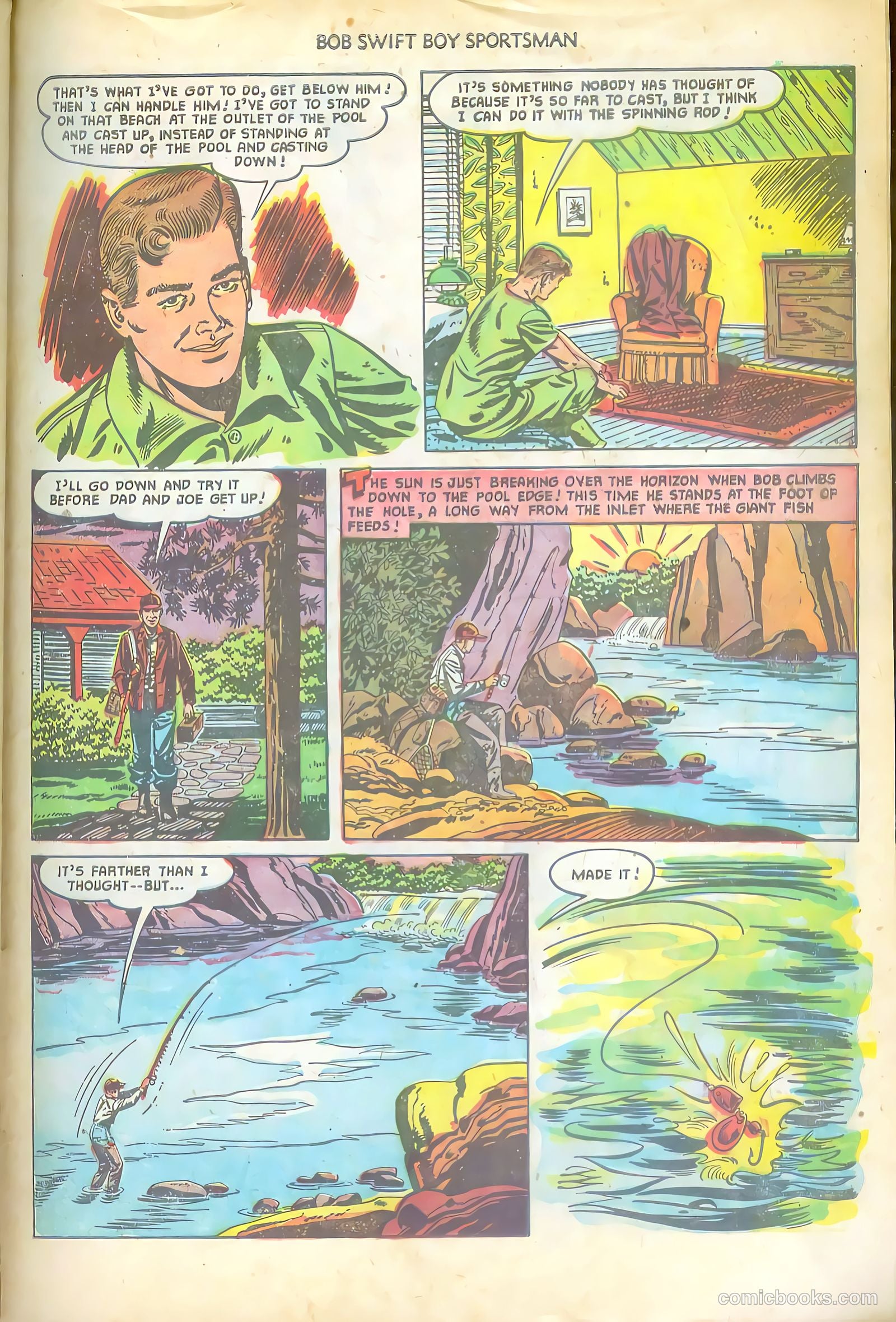 Bob Swift, Boy Sportsman #4 (1951) — page 31 of 36
