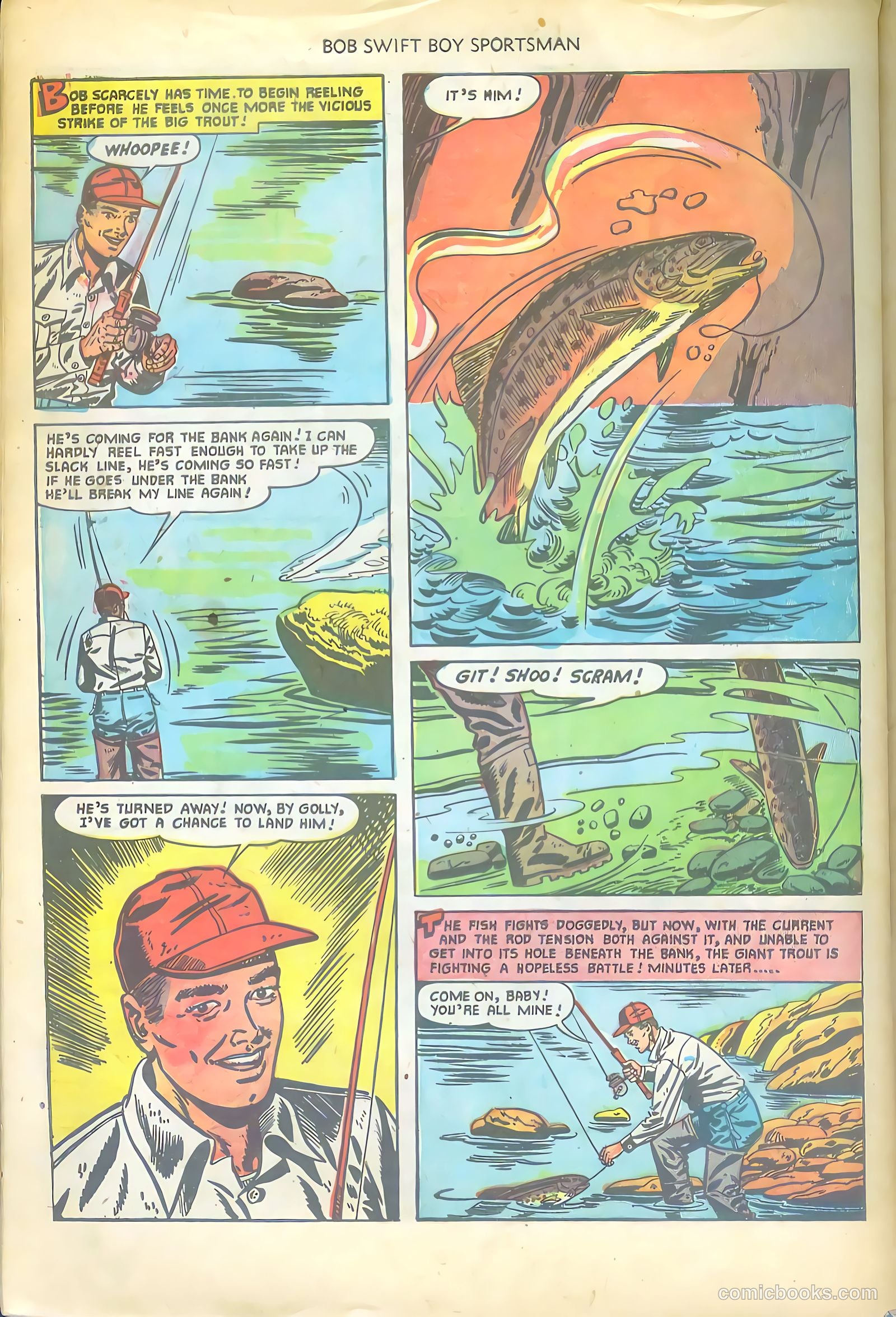 Bob Swift, Boy Sportsman #4 (1951) — page 32 of 36