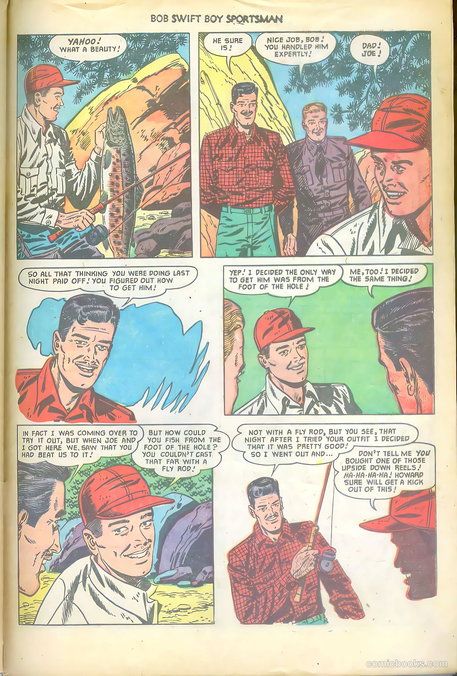 Bob Swift, Boy Sportsman #4 (1951) — page 33 of 36
