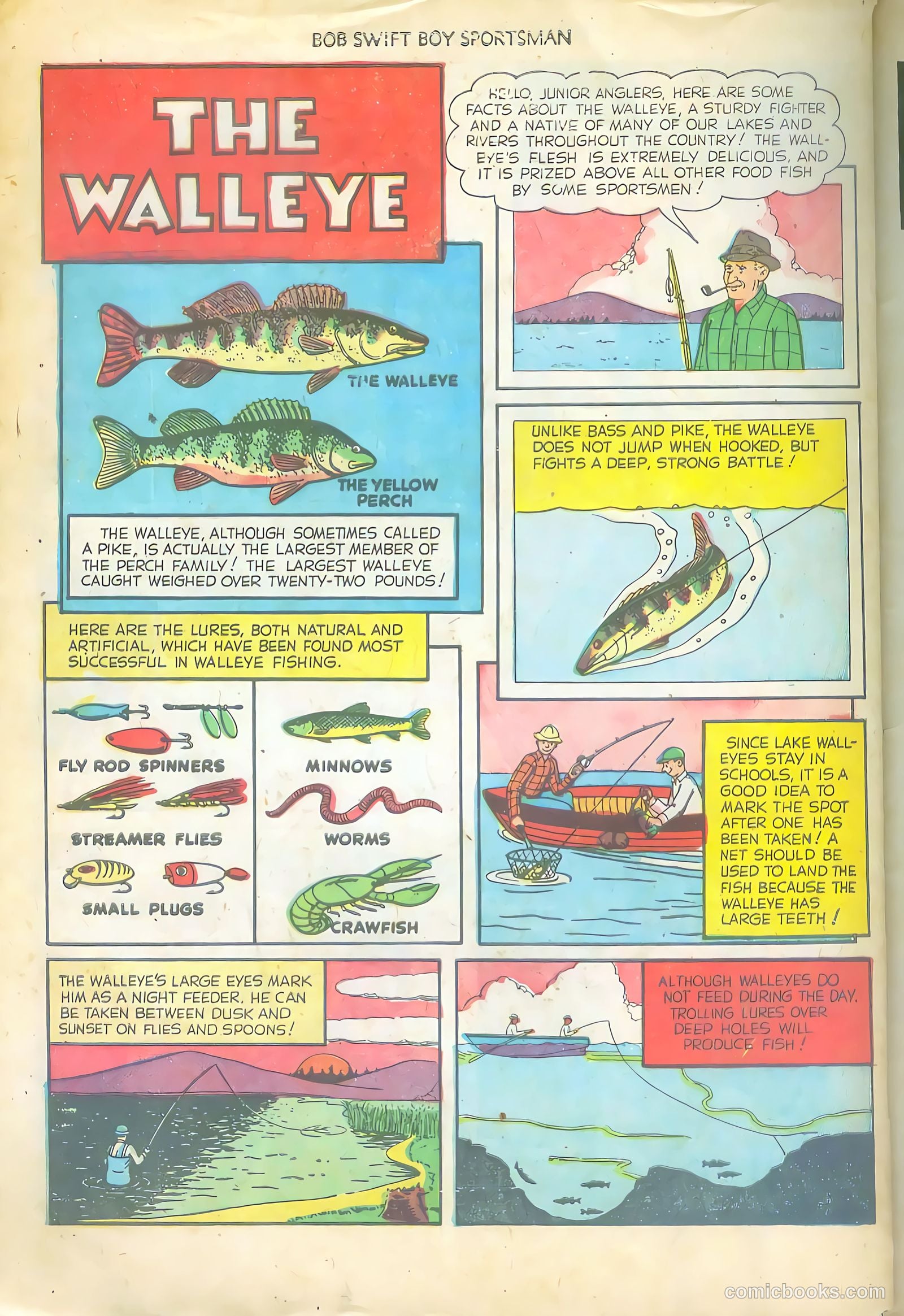 Bob Swift, Boy Sportsman #4 (1951) — page 34 of 36