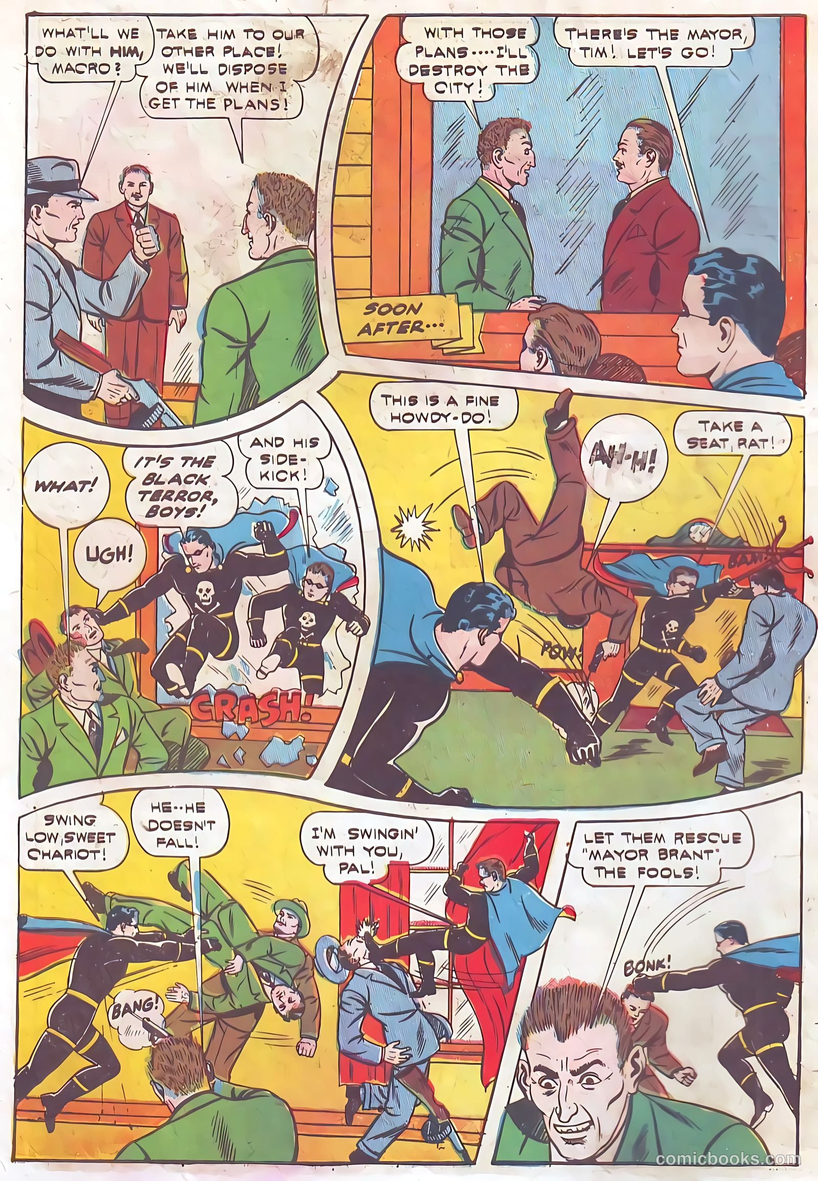 Exciting Comics #25 (1943) — page 6 of 68