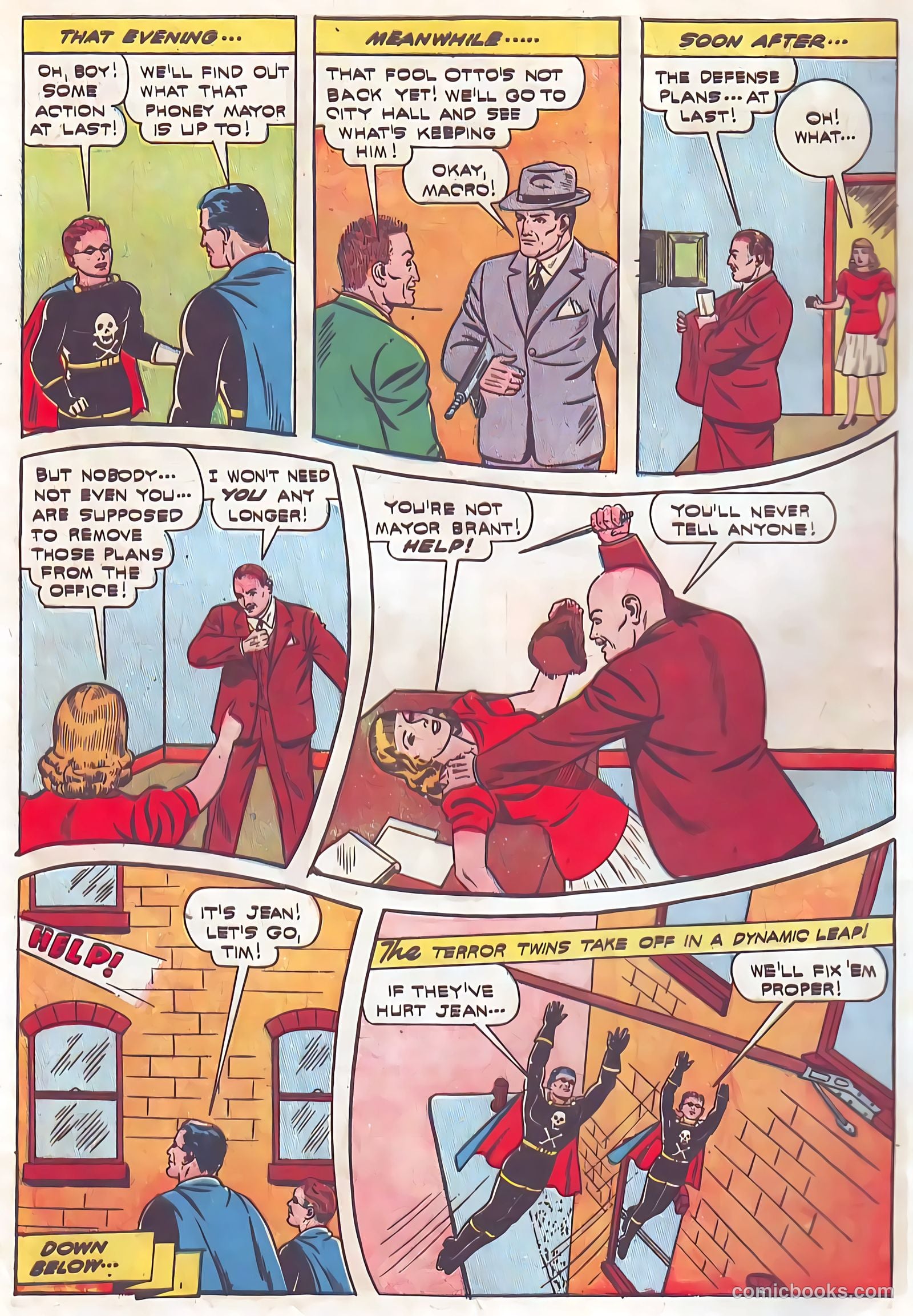 Exciting Comics #25 (1943) — page 8 of 68