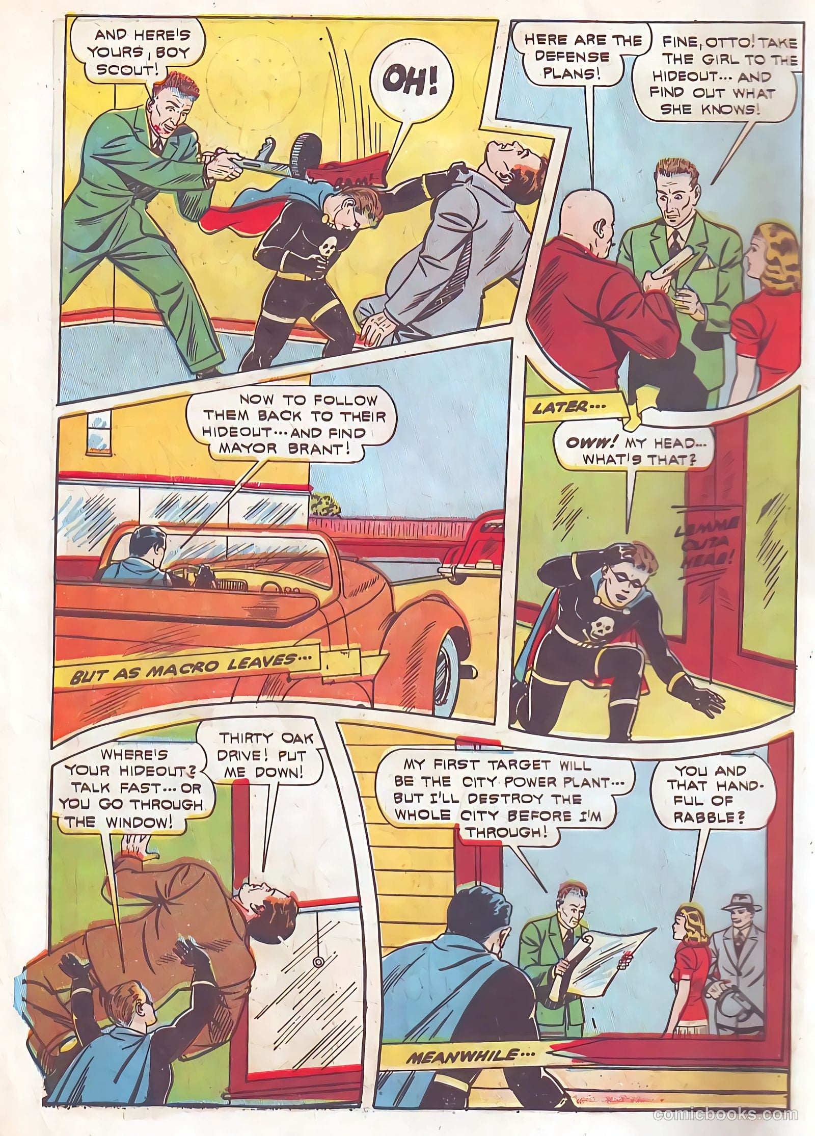 Exciting Comics #25 (1943) — page 10 of 68