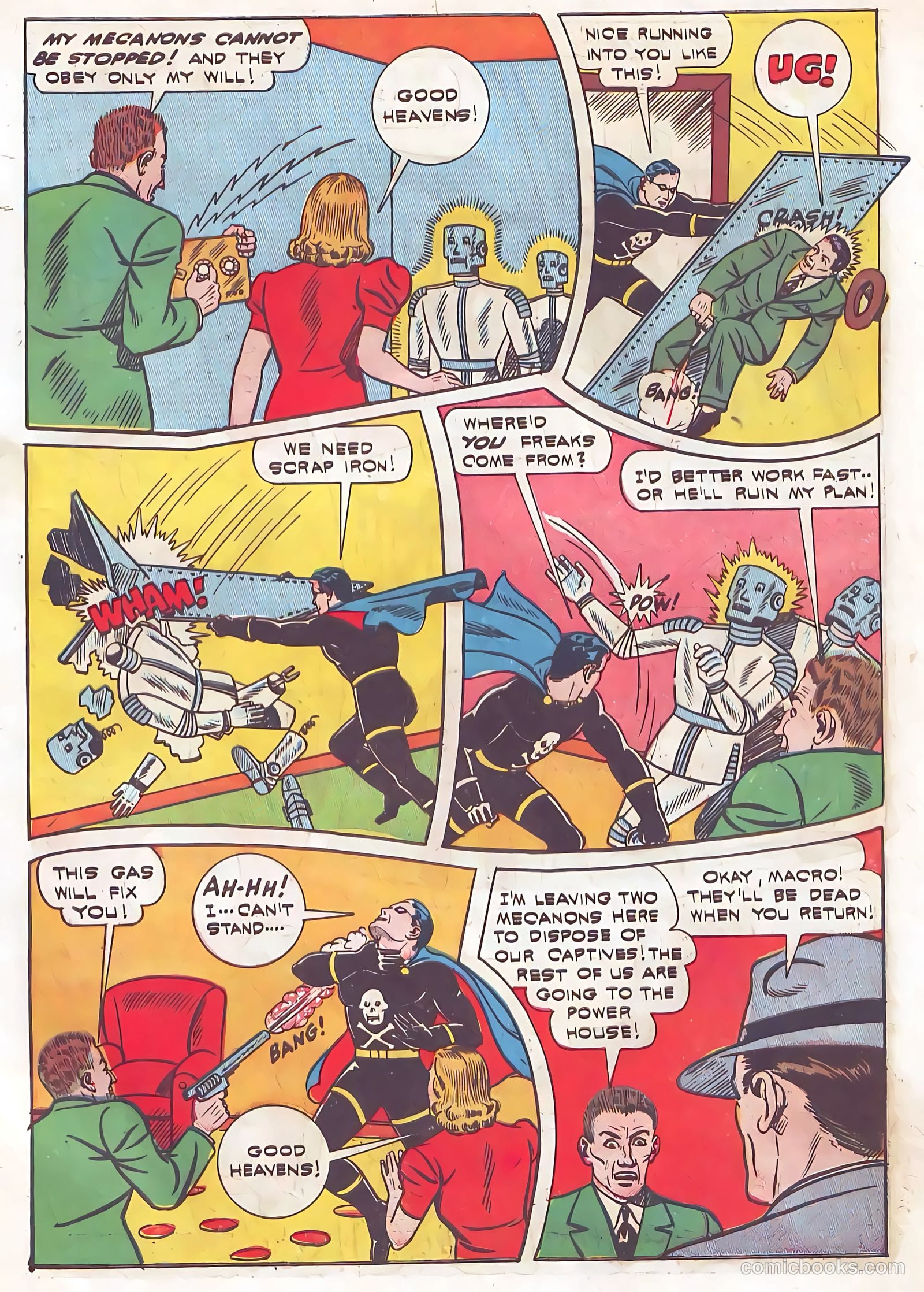 Exciting Comics #25 (1943) — page 11 of 68