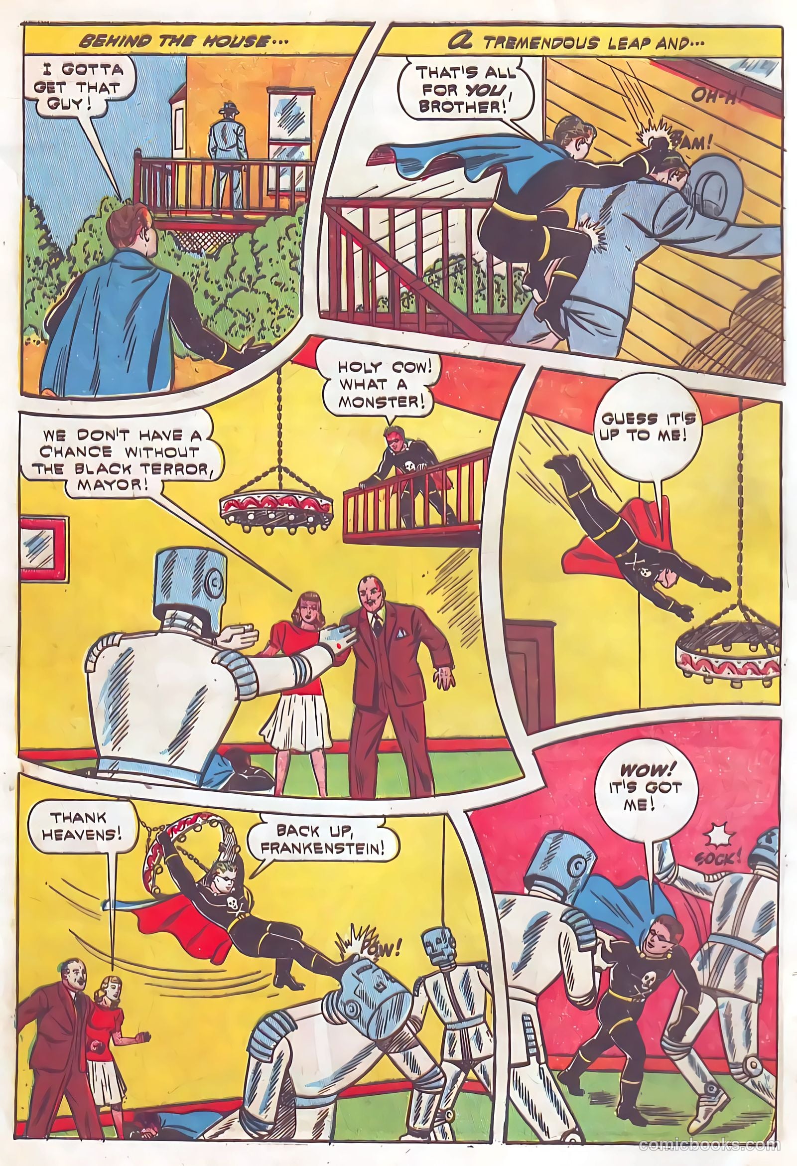 Exciting Comics #25 (1943) — page 12 of 68