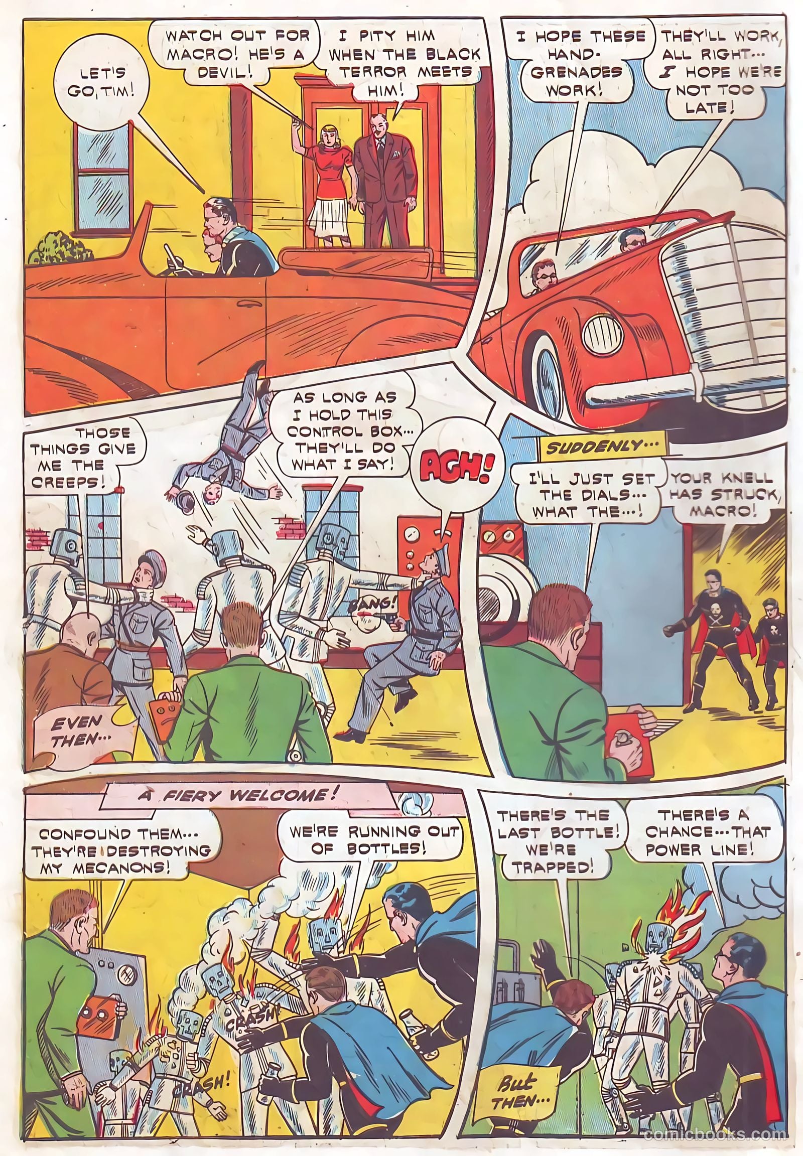 Exciting Comics #25 (1943) — page 14 of 68