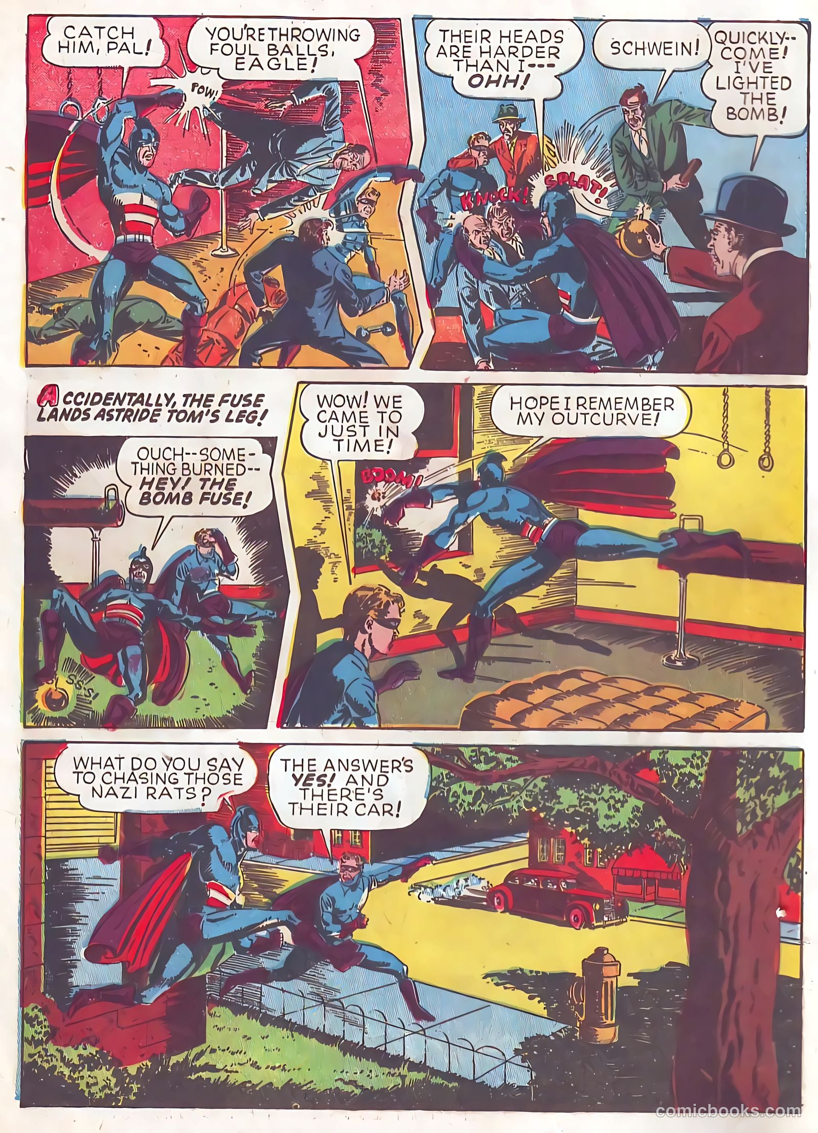 Exciting Comics #25 (1943) — page 20 of 68