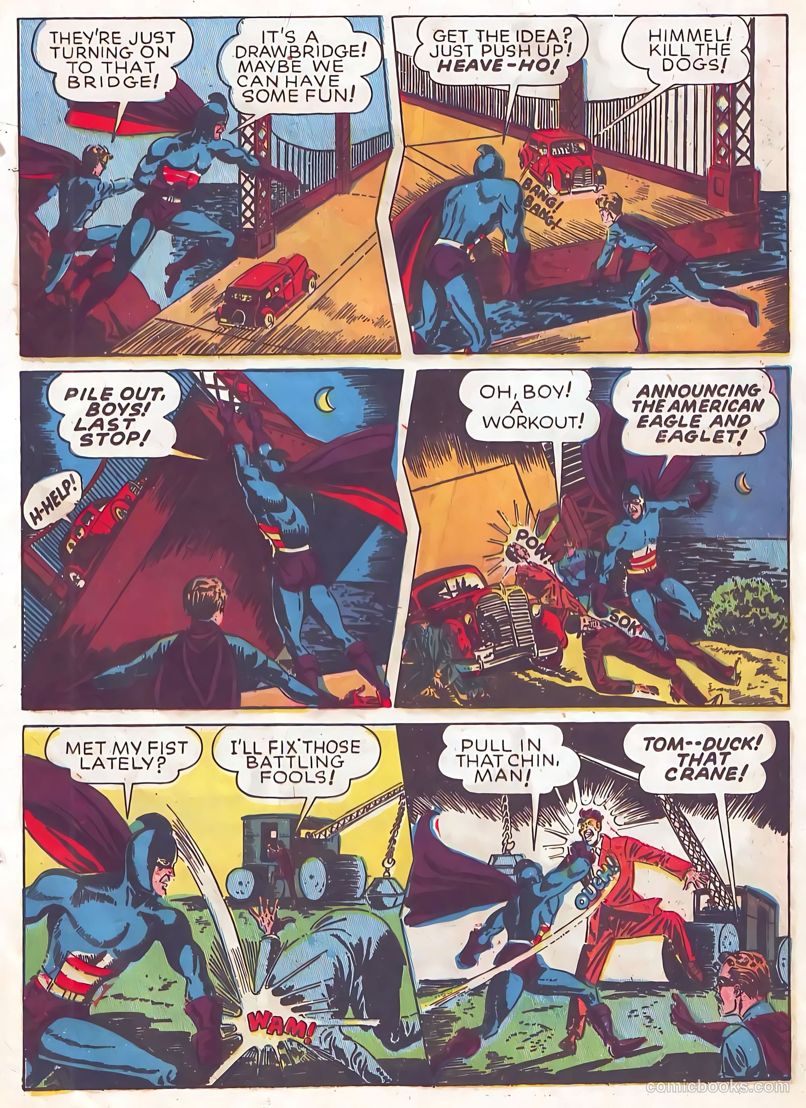 Exciting Comics #25 (1943) — page 21 of 68