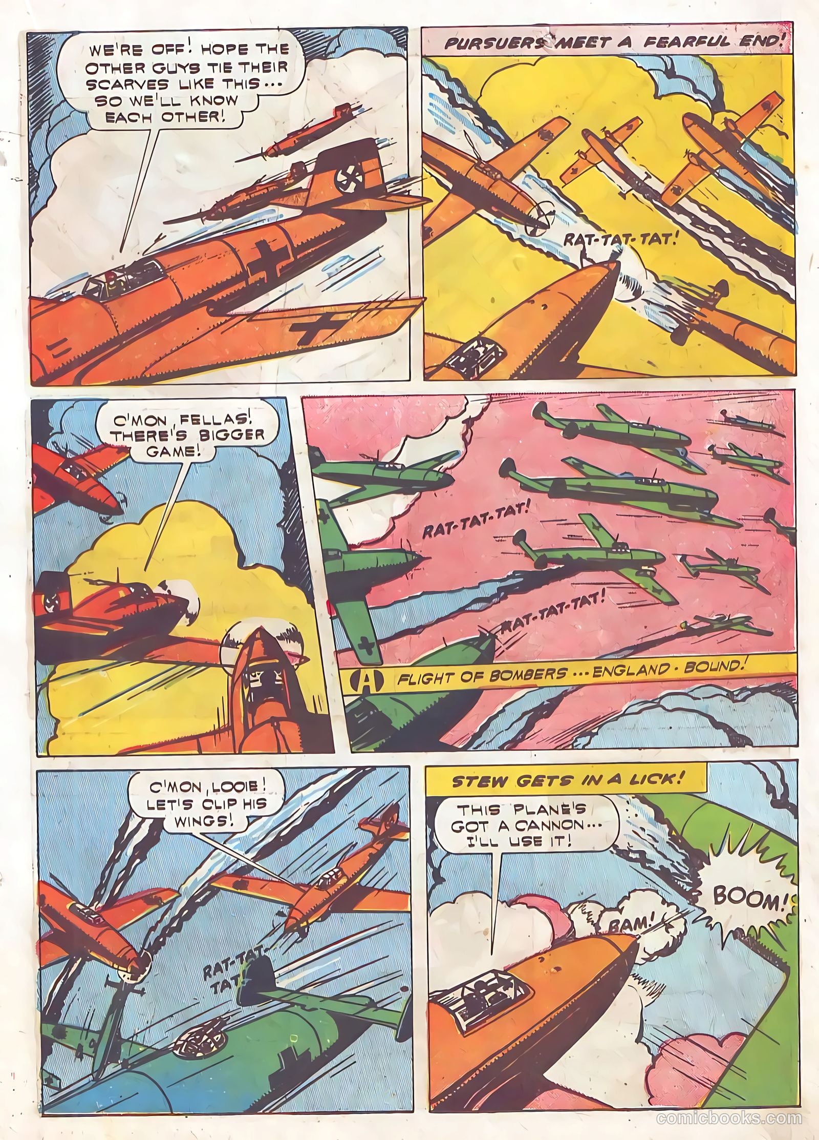 Exciting Comics #25 (1943) — page 31 of 68