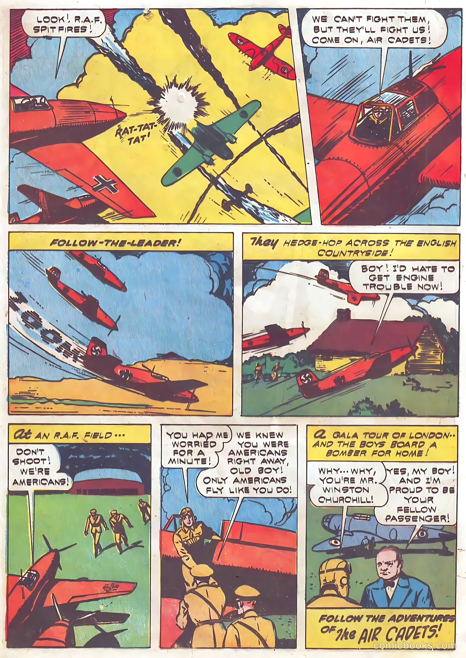Exciting Comics #25 (1943) — page 32 of 68