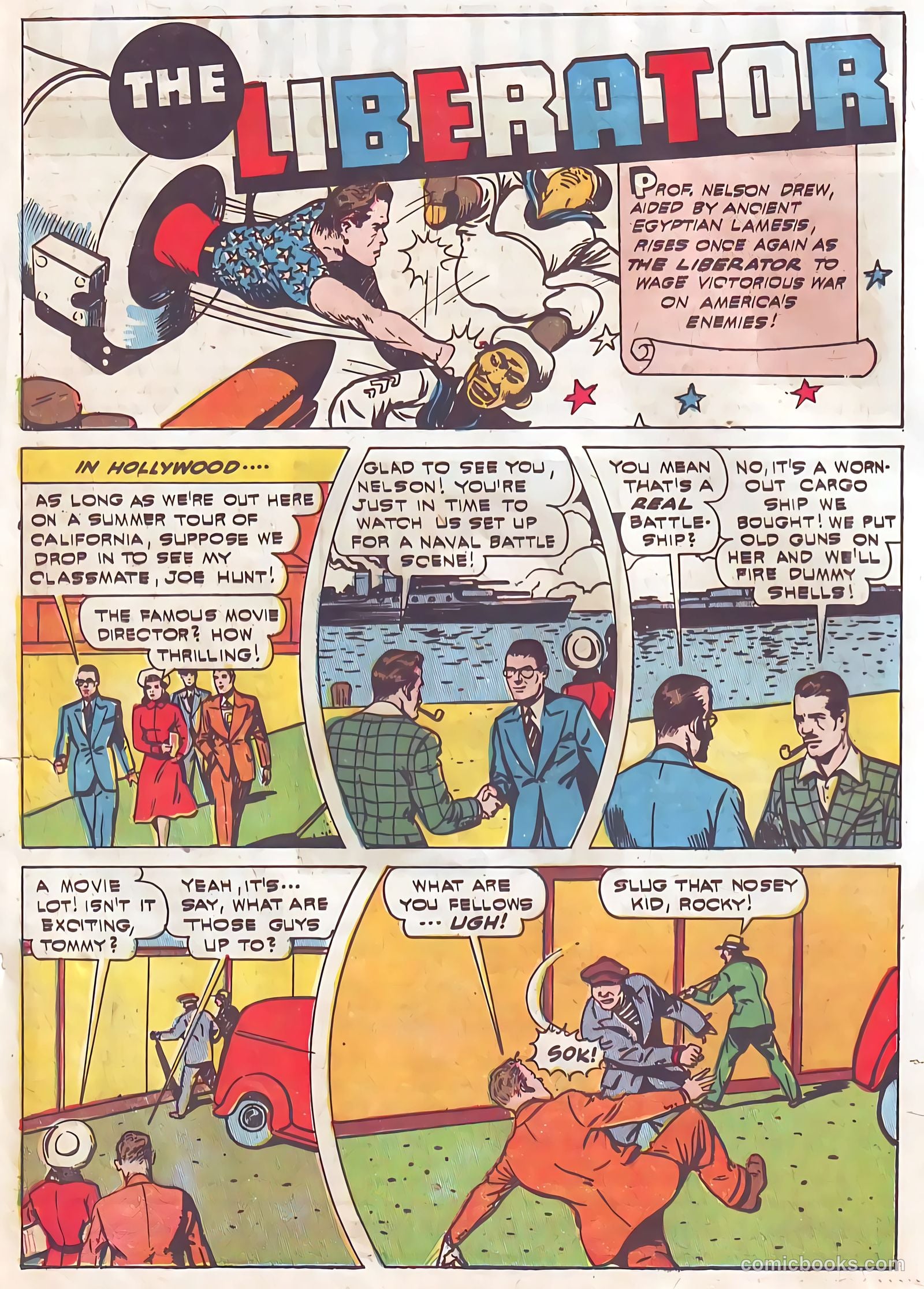 Exciting Comics #25 (1943) — page 34 of 68