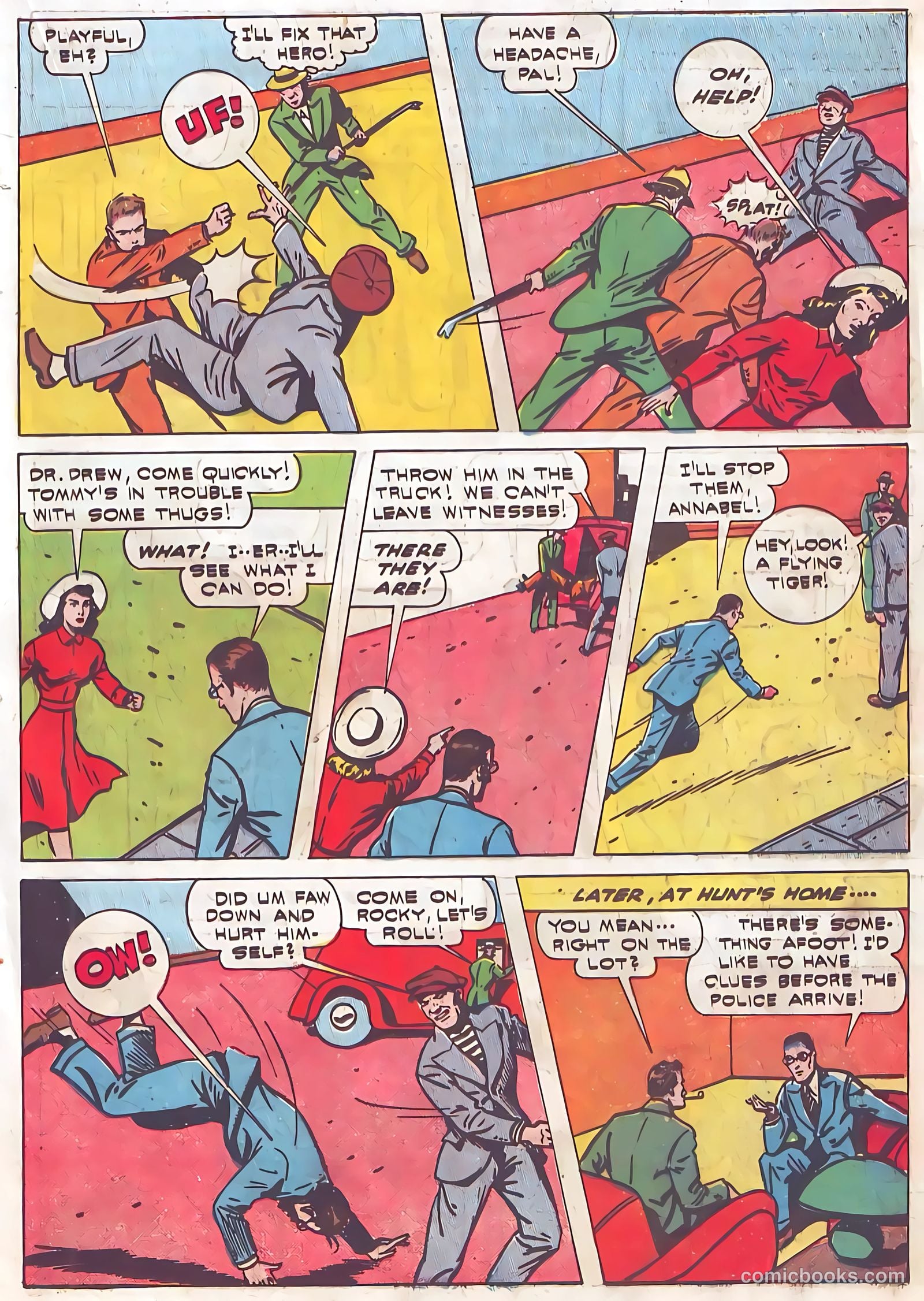 Exciting Comics #25 (1943) — page 35 of 68