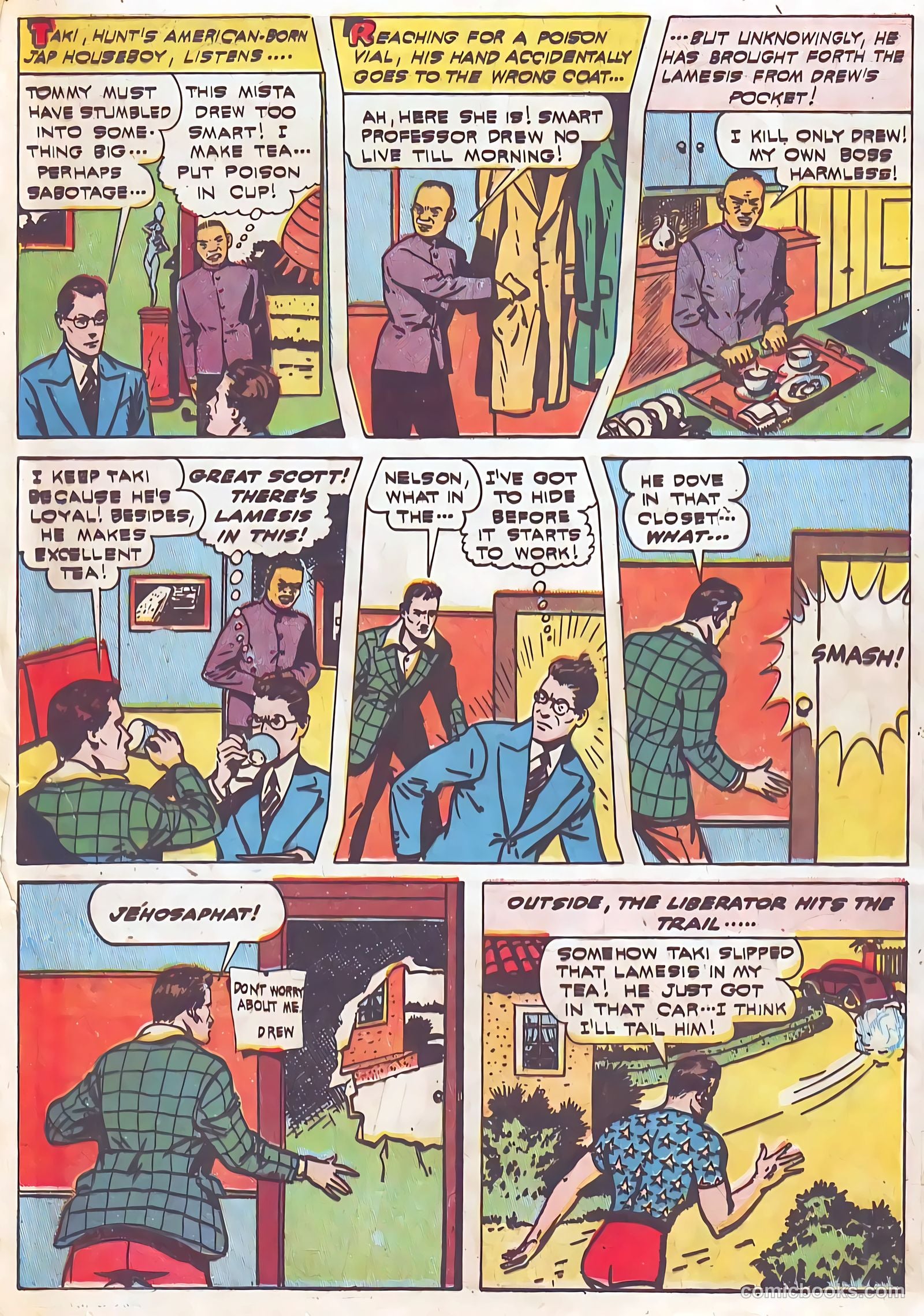 Exciting Comics #25 (1943) — page 36 of 68