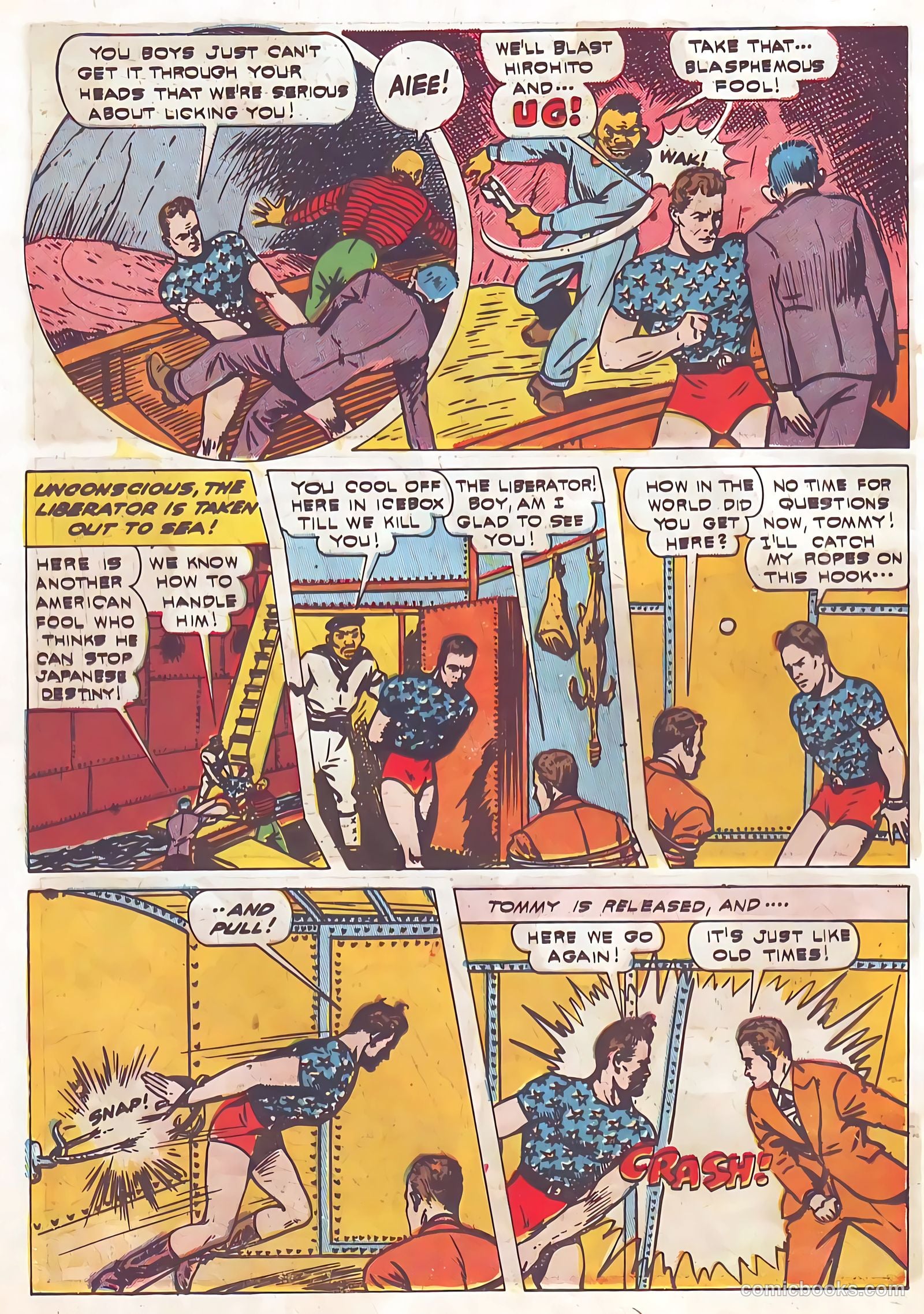 Exciting Comics #25 (1943) — page 38 of 68