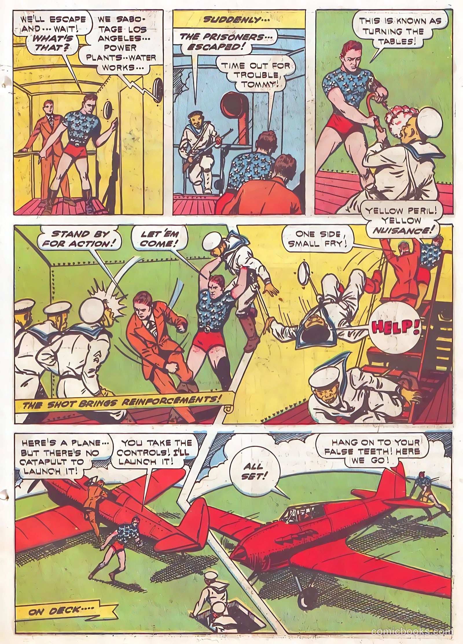 Exciting Comics #25 (1943) — page 39 of 68