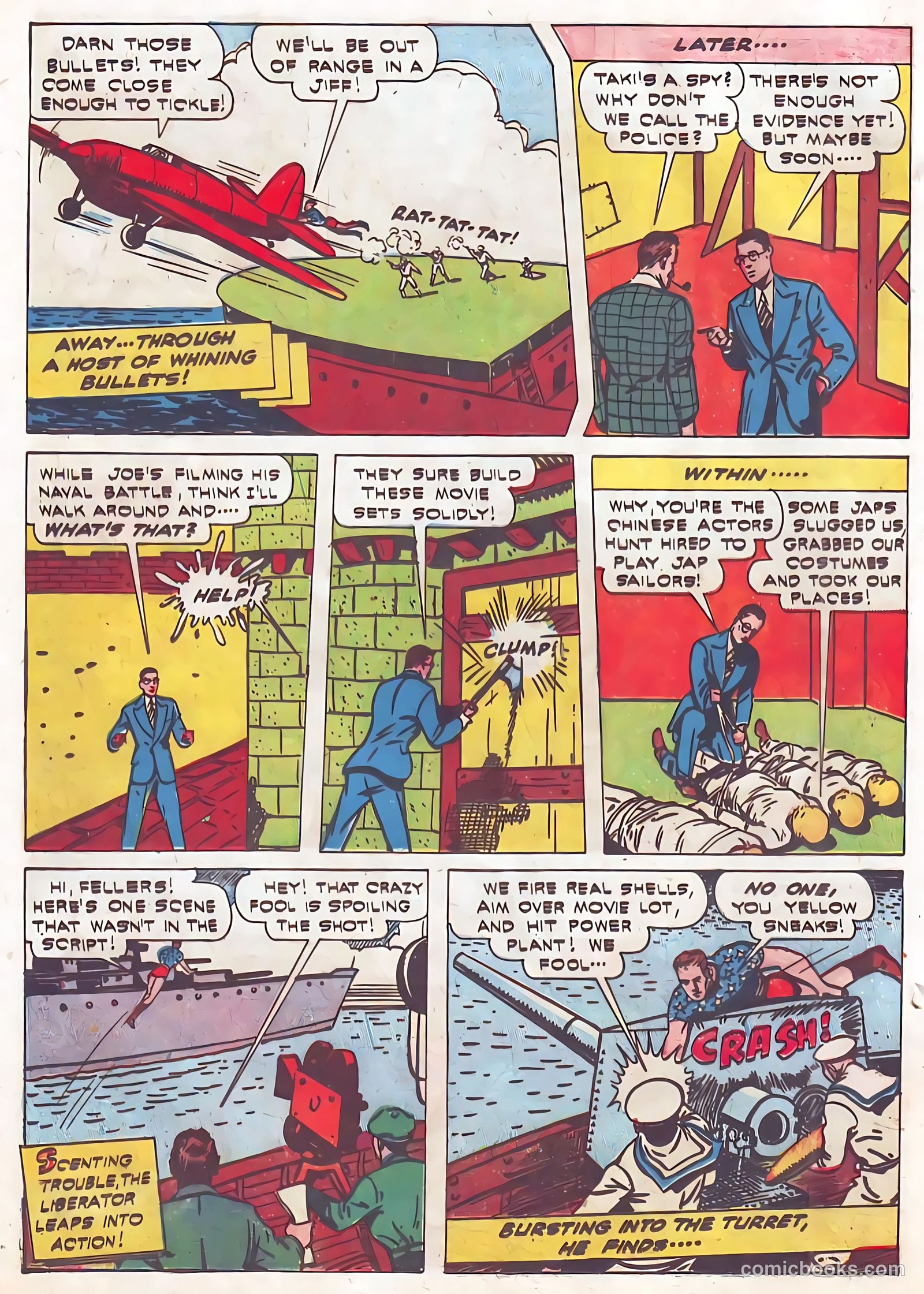 Exciting Comics #25 (1943) — page 40 of 68