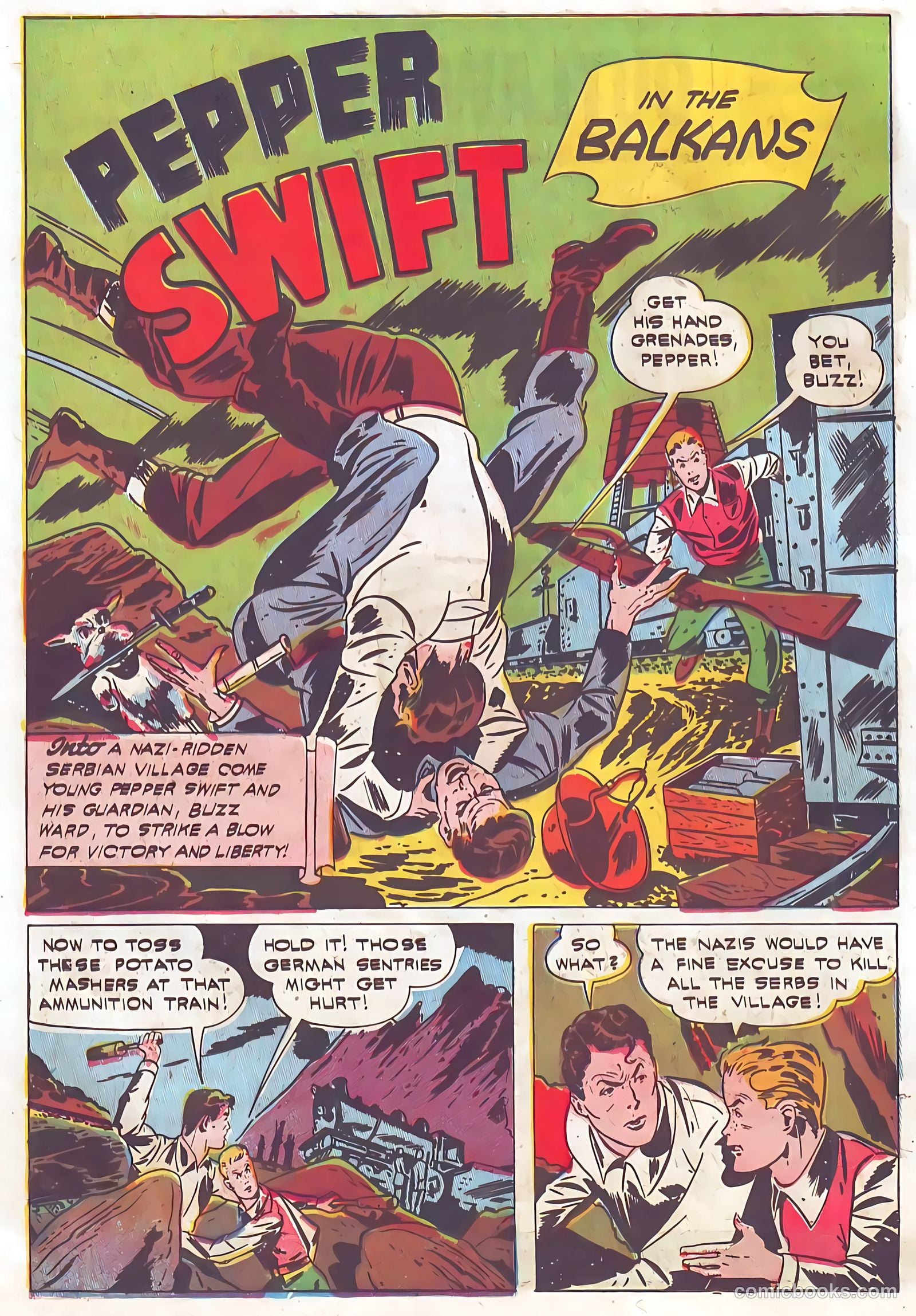 Exciting Comics #25 (1943) — page 46 of 68