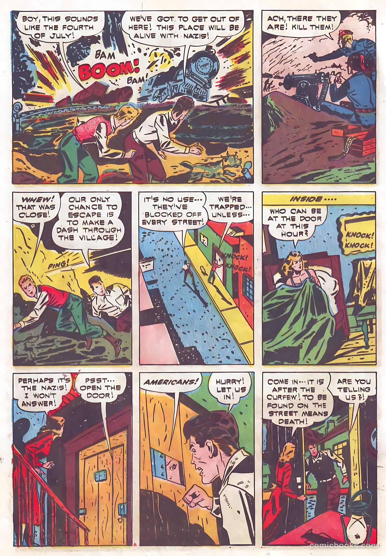 Exciting Comics #25 (1943) — page 48 of 68