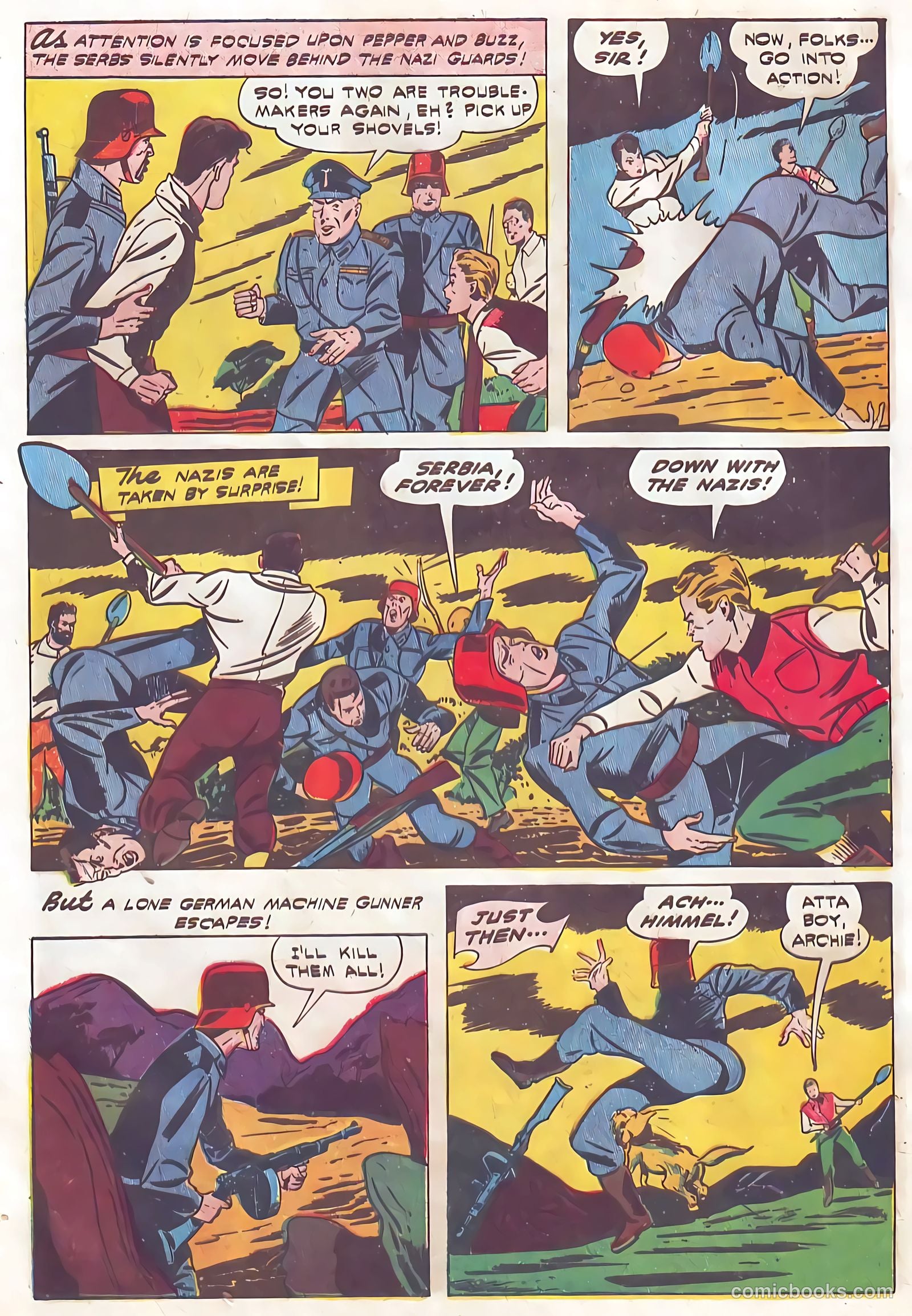 Exciting Comics #25 (1943) — page 52 of 68