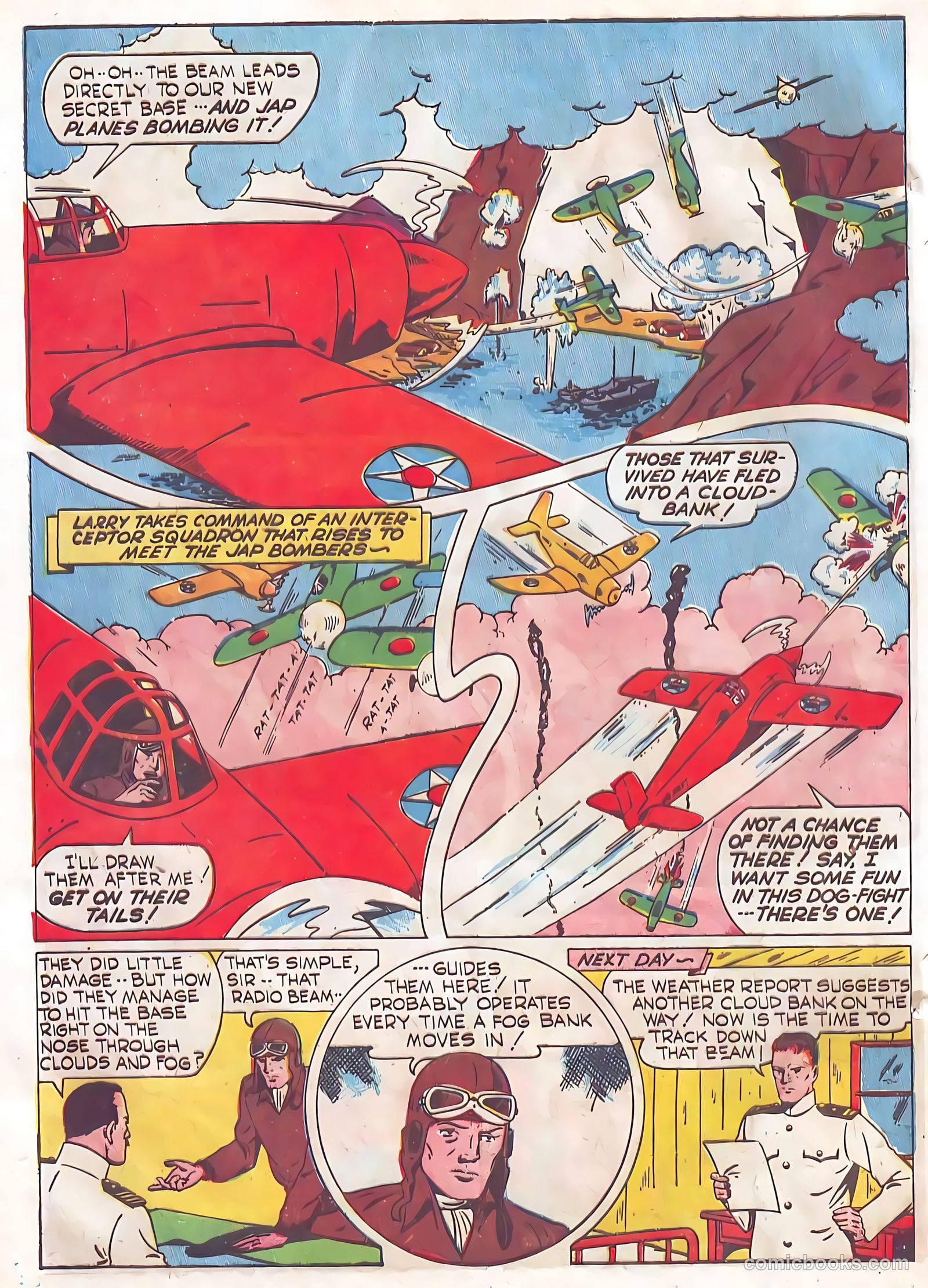 Exciting Comics #25 (1943) — page 56 of 68