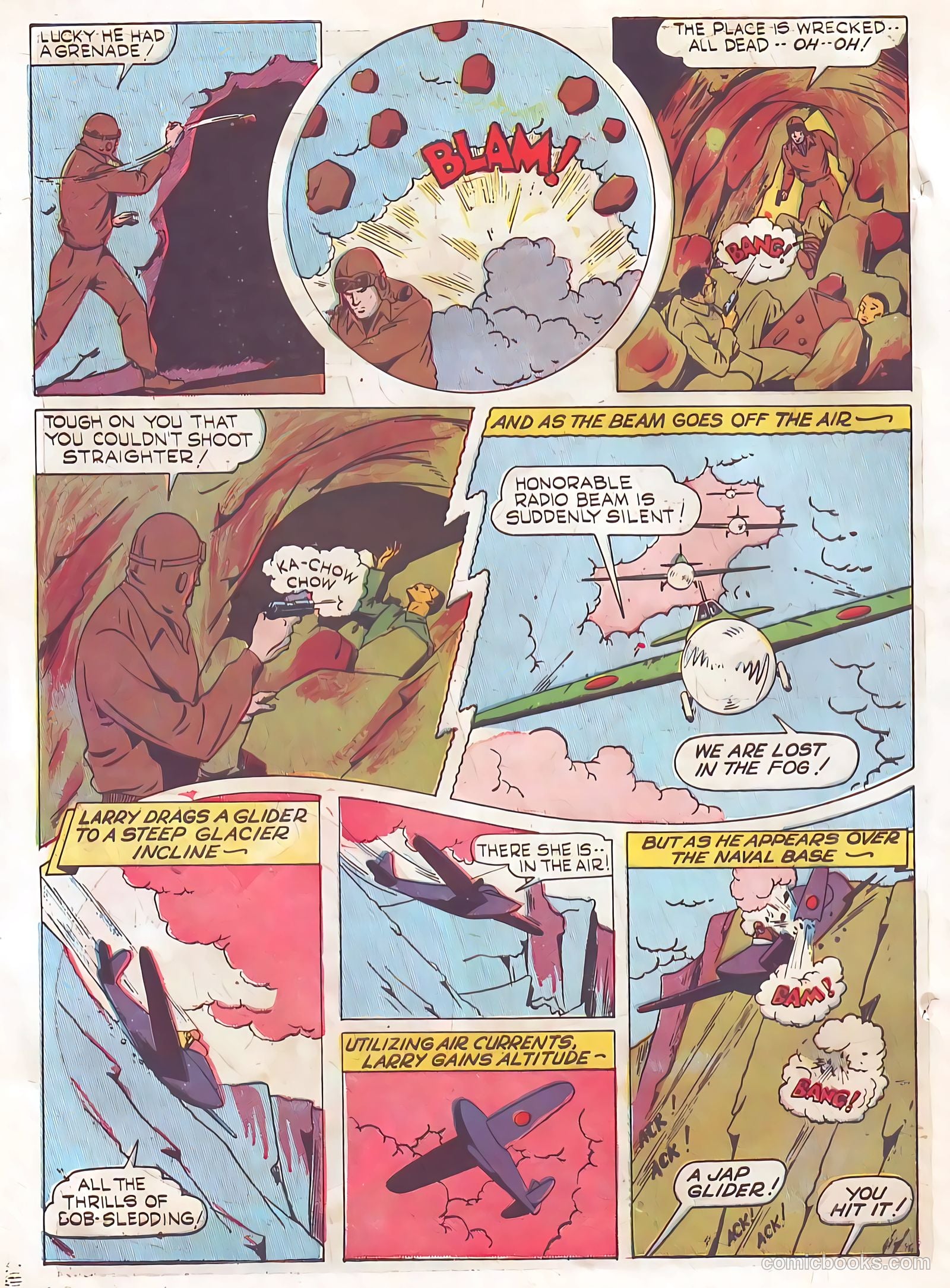 Exciting Comics #25 (1943) — page 58 of 68