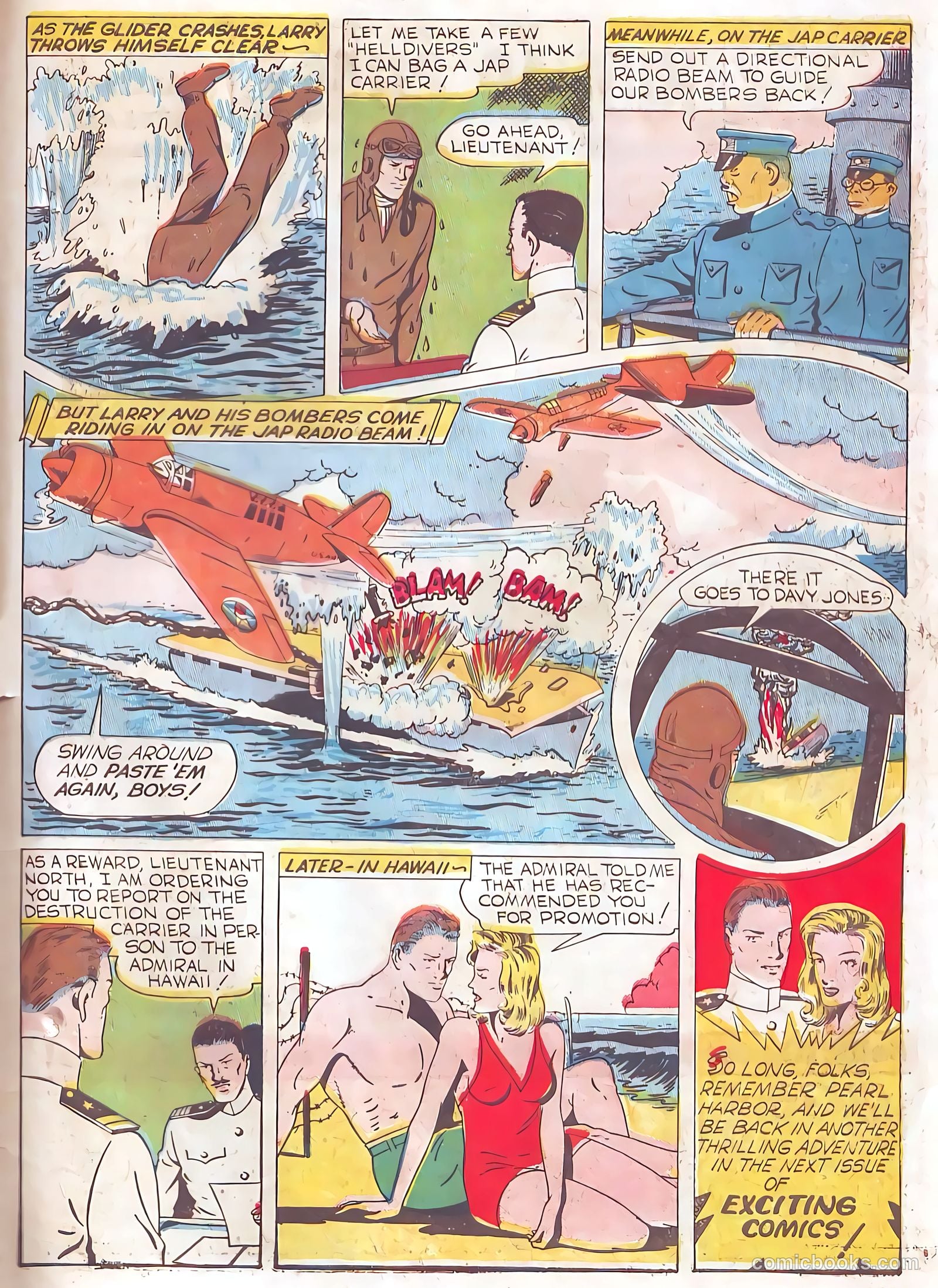 Exciting Comics #25 (1943) — page 59 of 68