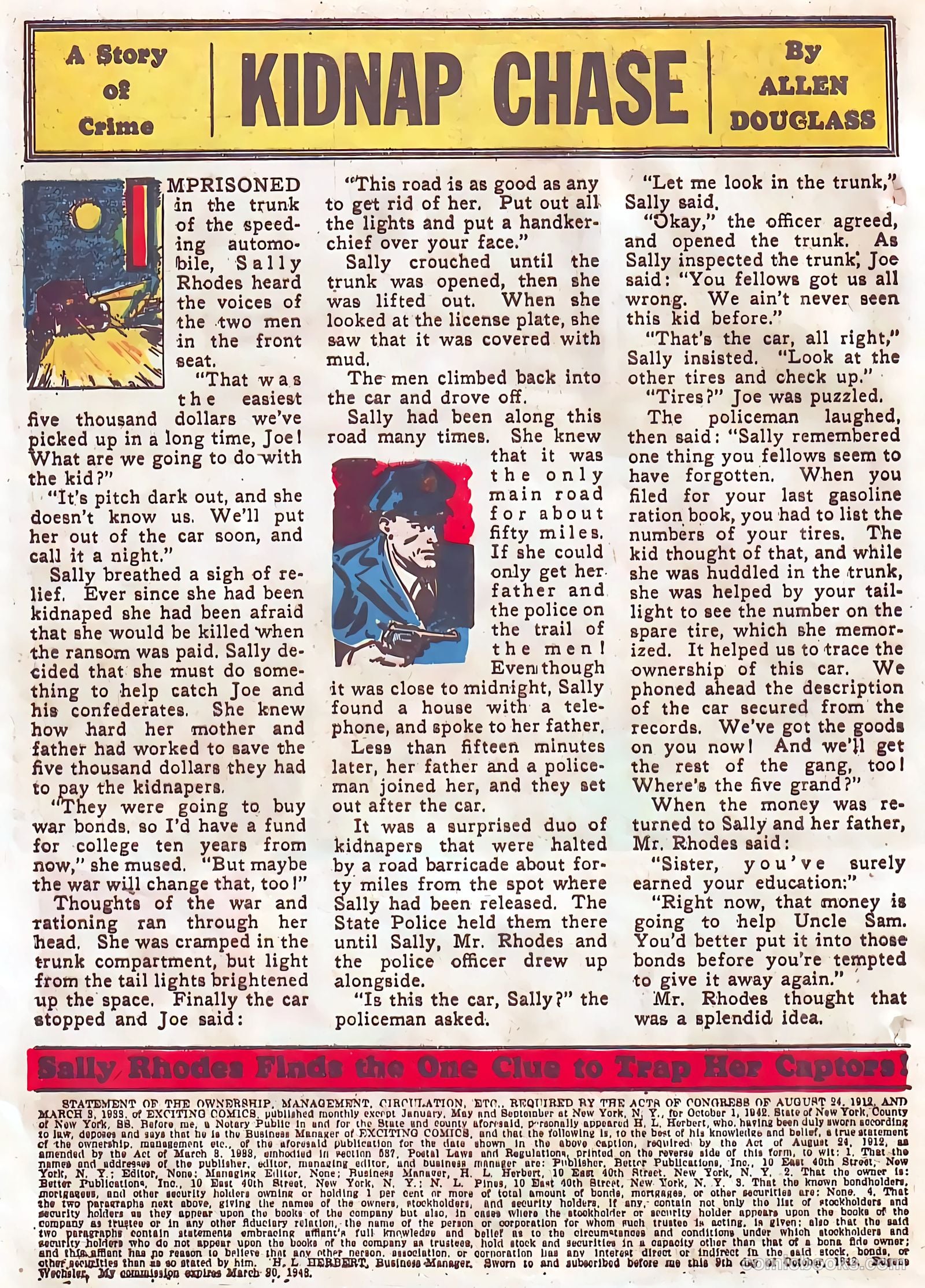 Exciting Comics #25 (1943) — page 60 of 68