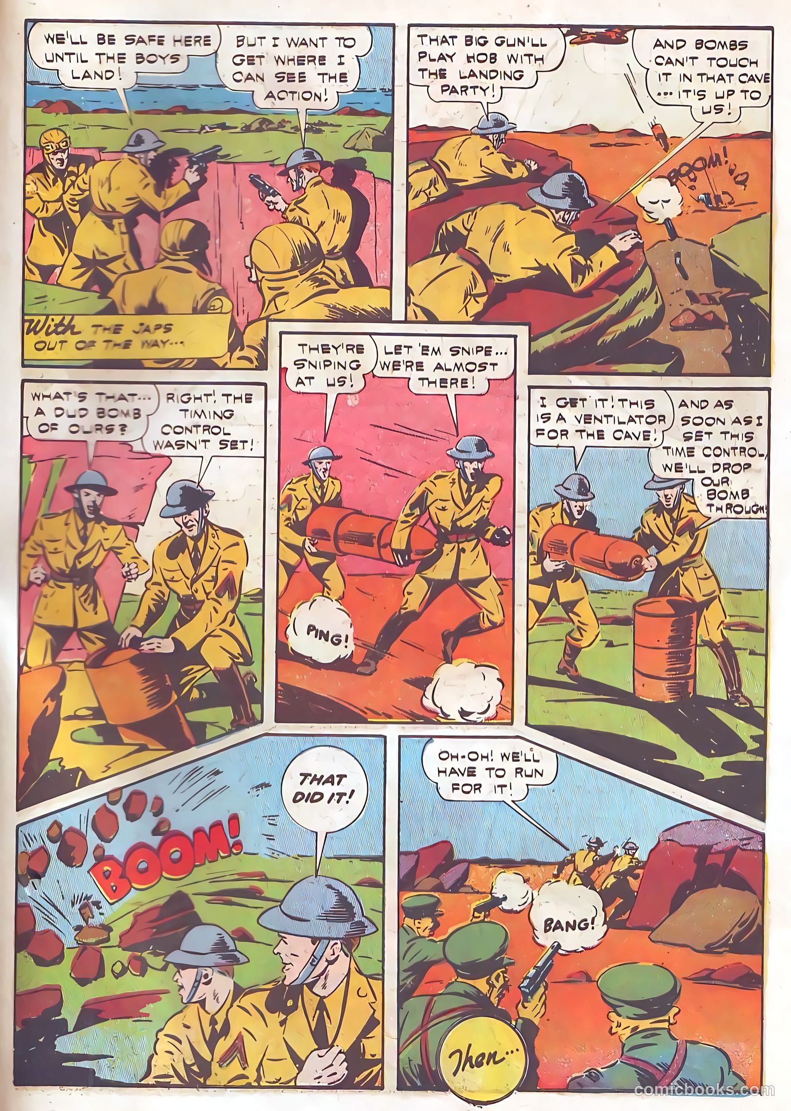 Exciting Comics #25 (1943) — page 63 of 68