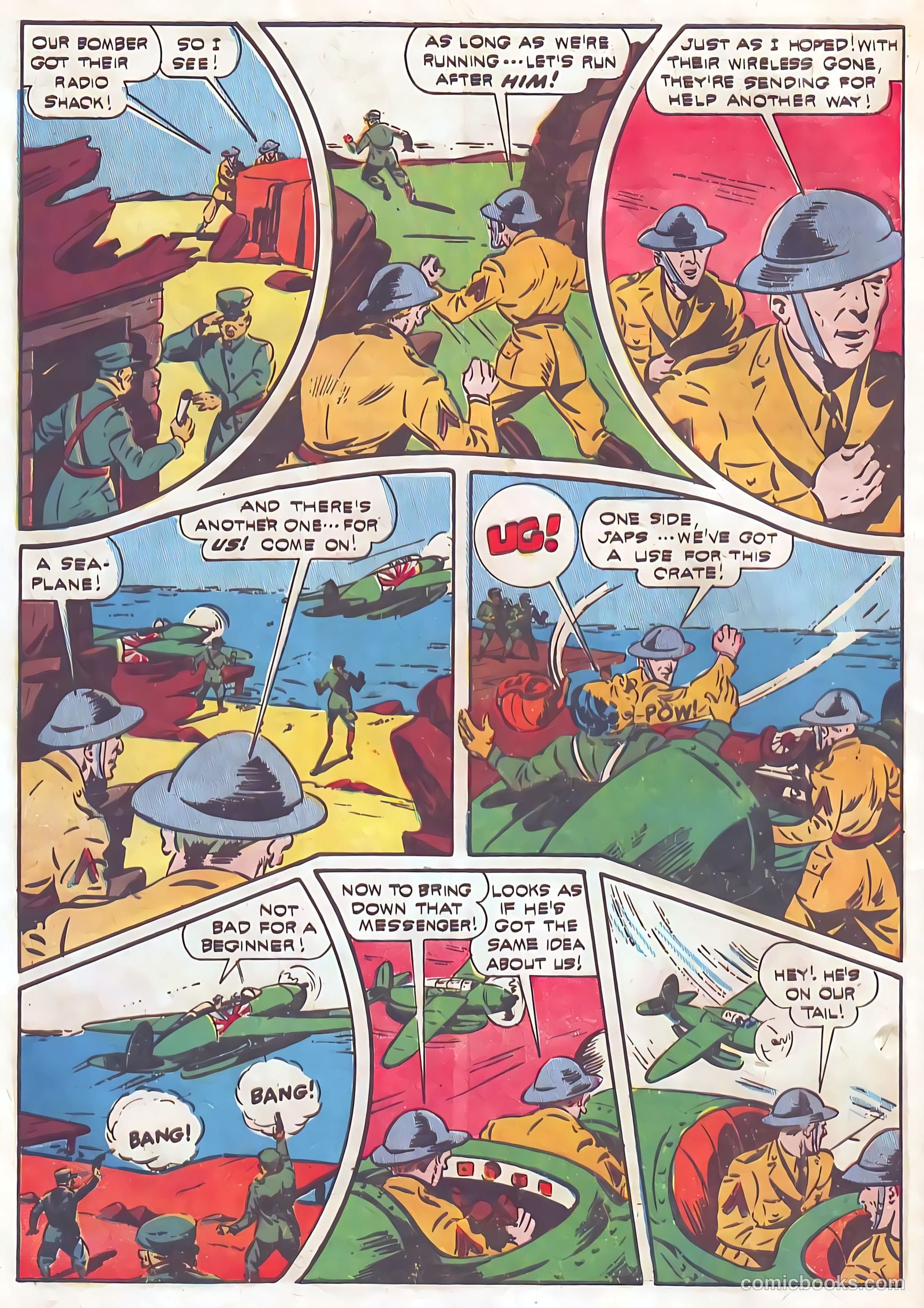 Exciting Comics #25 (1943) — page 64 of 68