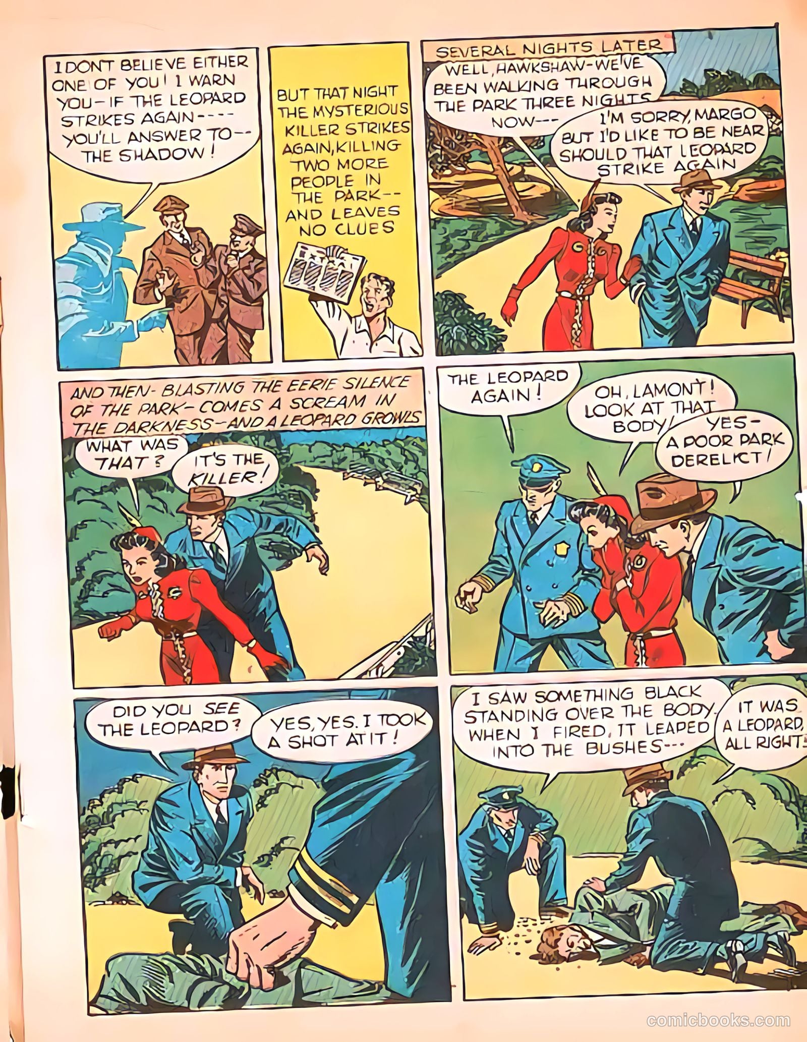 Shadow Comics #2 (1940) — page 6 of 14