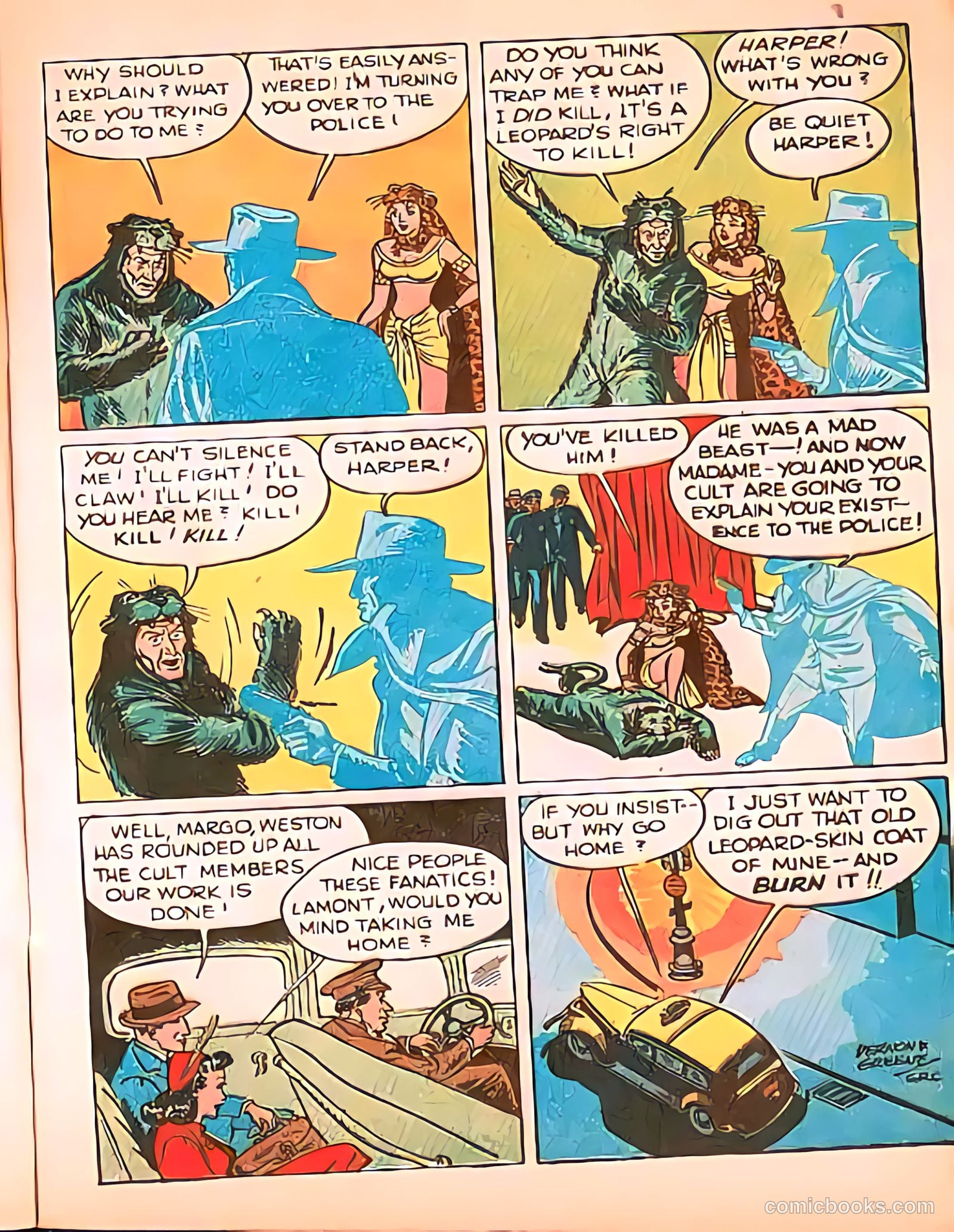 Shadow Comics #2 (1940) — page 14 of 14