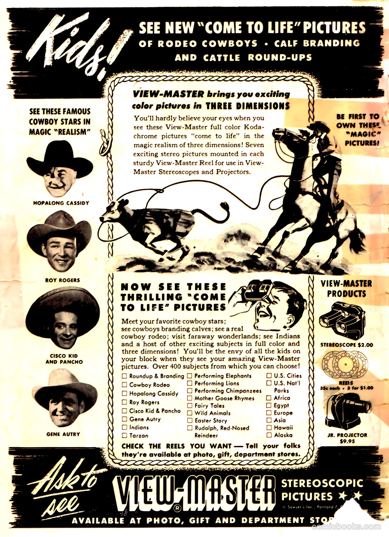 Monte Hale Western #61 (1951) — page 2 of 36