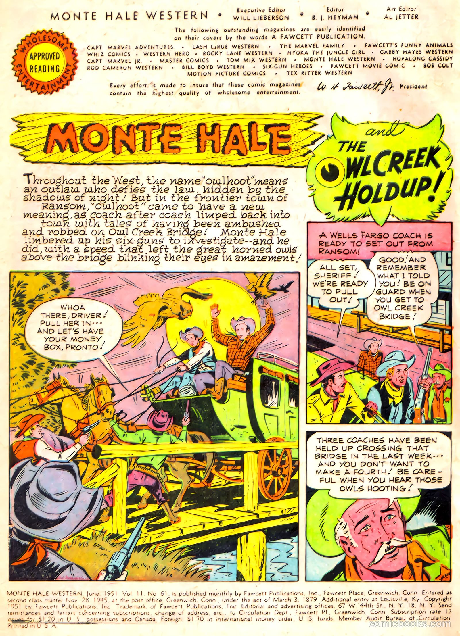 Monte Hale Western #61 (1951) — page 4 of 36