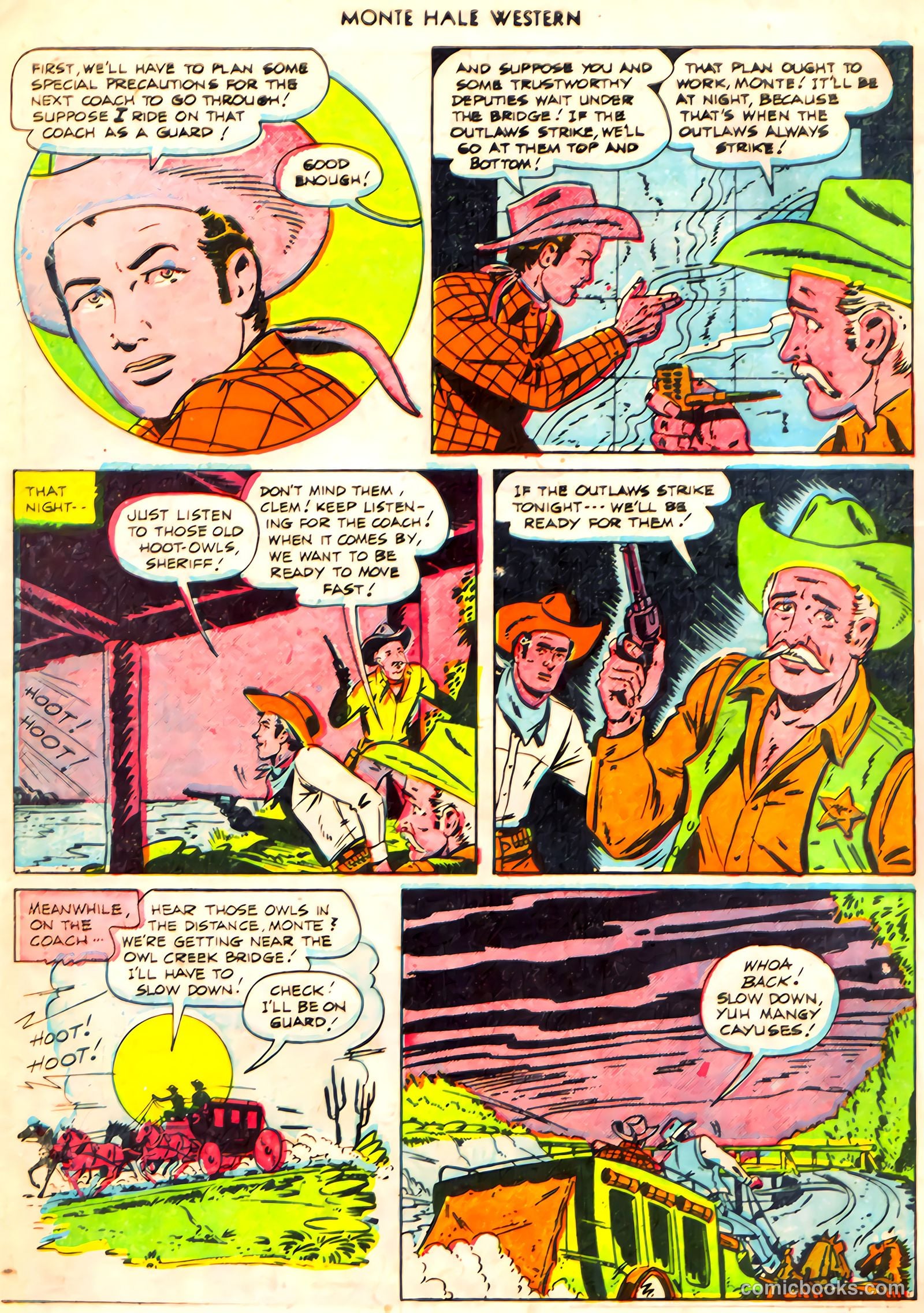 Monte Hale Western #61 (1951) — page 6 of 36