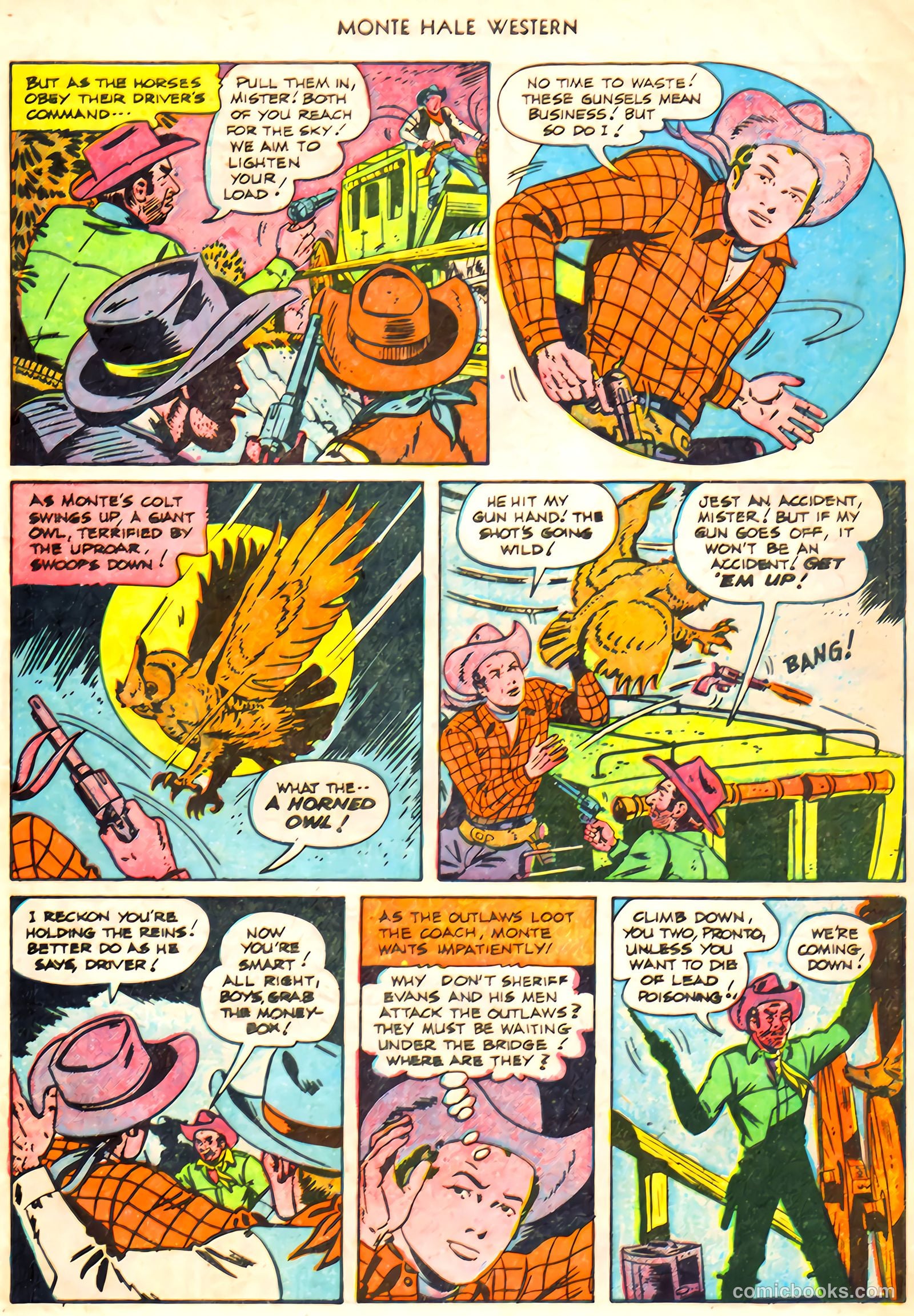 Monte Hale Western #61 (1951) — page 7 of 36
