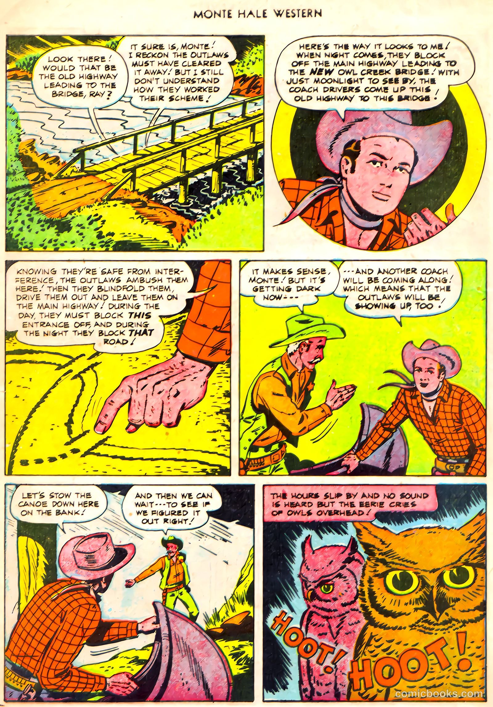 Monte Hale Western #61 (1951) — page 10 of 36