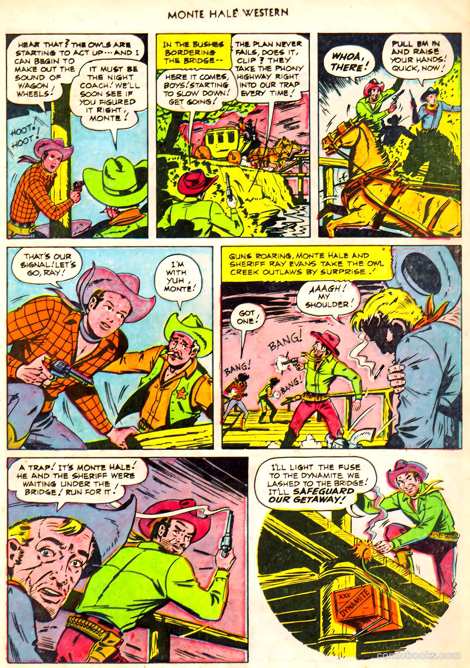 Monte Hale Western #61 (1951) — page 11 of 36