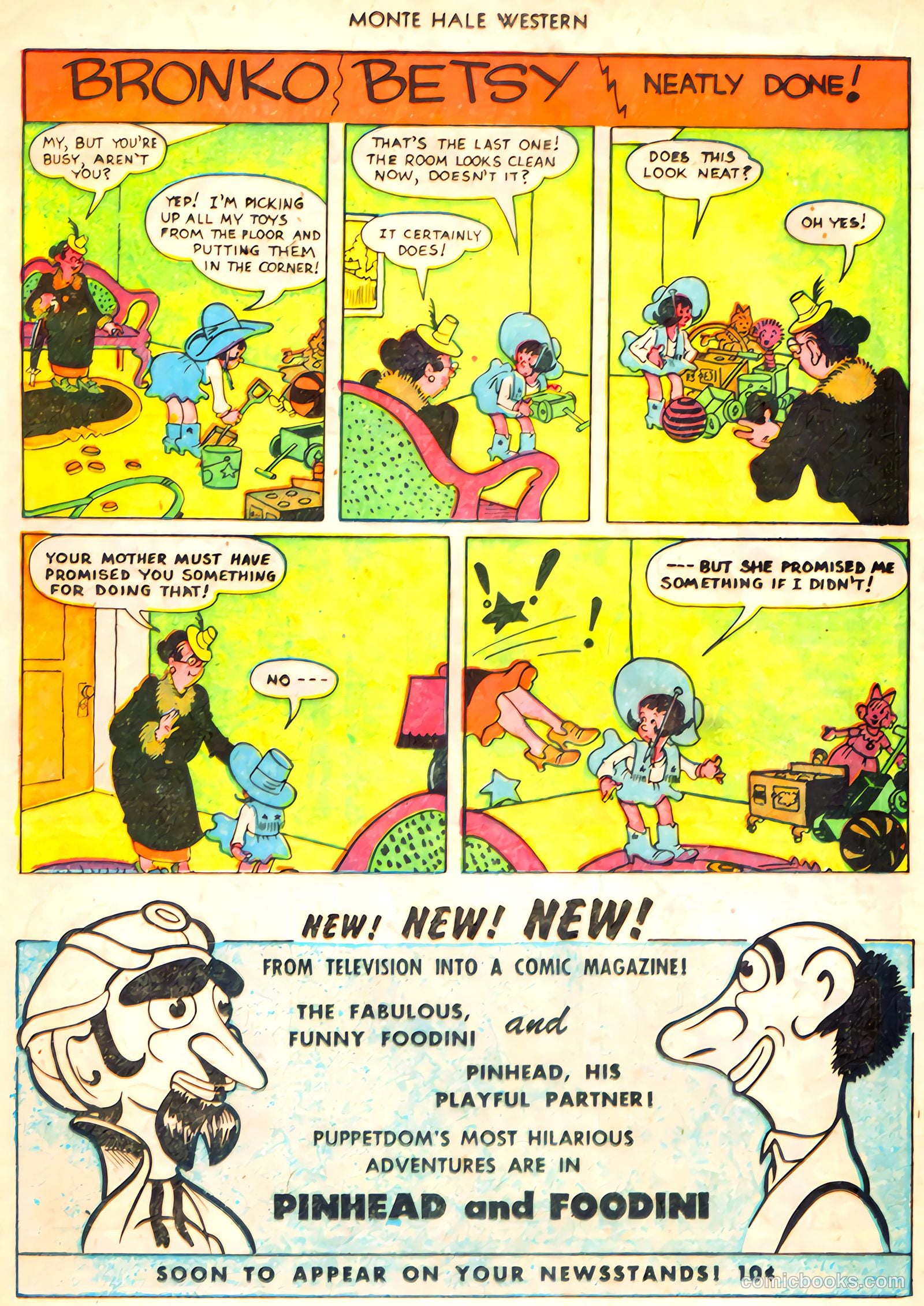 Monte Hale Western #61 (1951) — page 18 of 36
