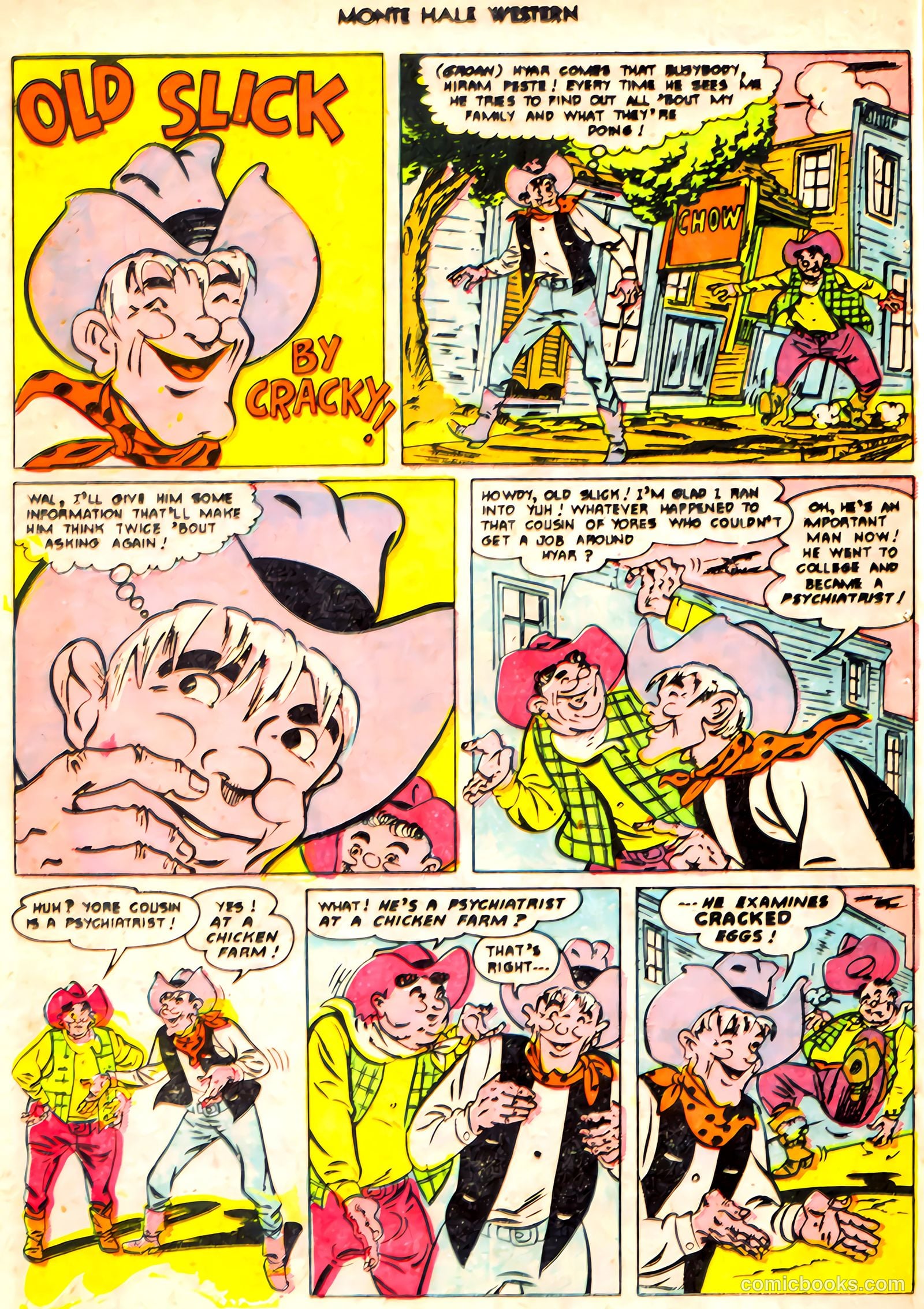 Monte Hale Western #61 (1951) — page 24 of 36
