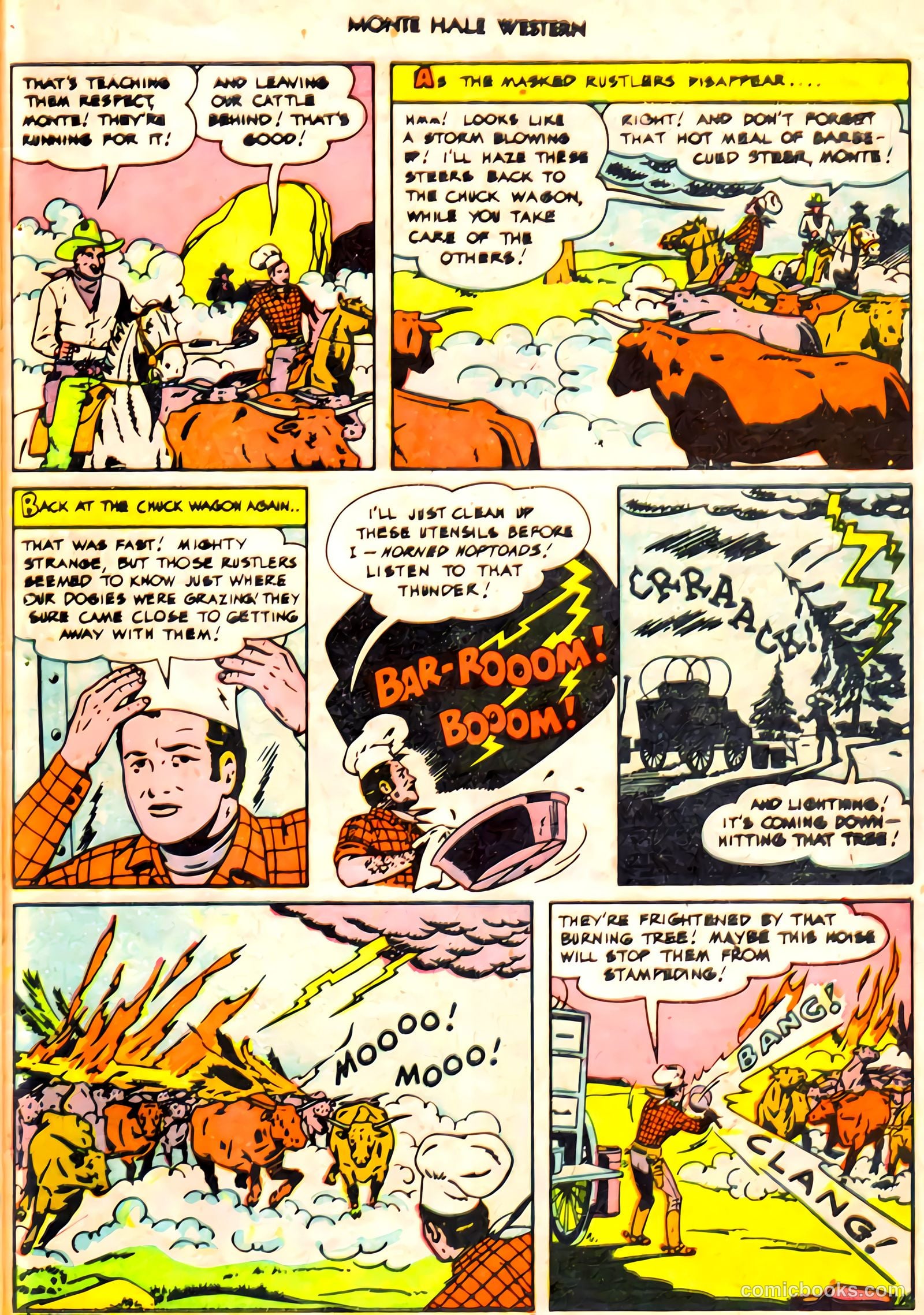 Monte Hale Western #61 (1951) — page 29 of 36