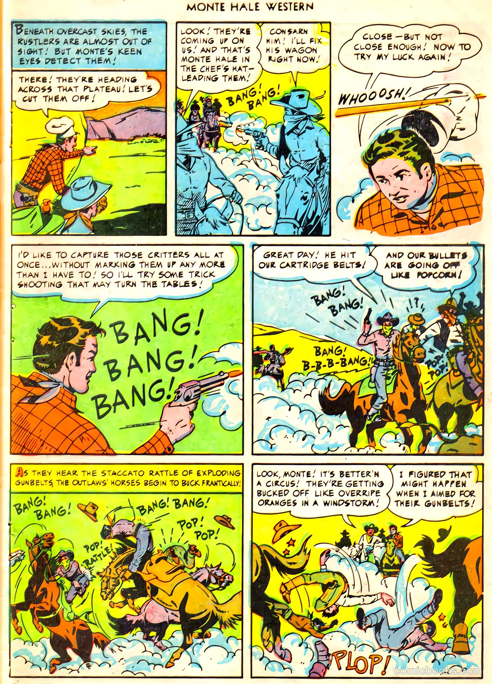 Monte Hale Western #61 (1951) — page 31 of 36