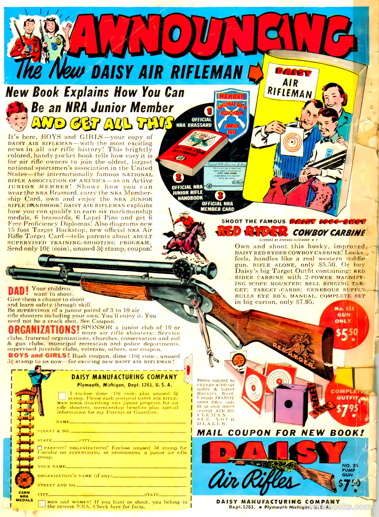 Monte Hale Western #61 (1951) — page 36 of 36