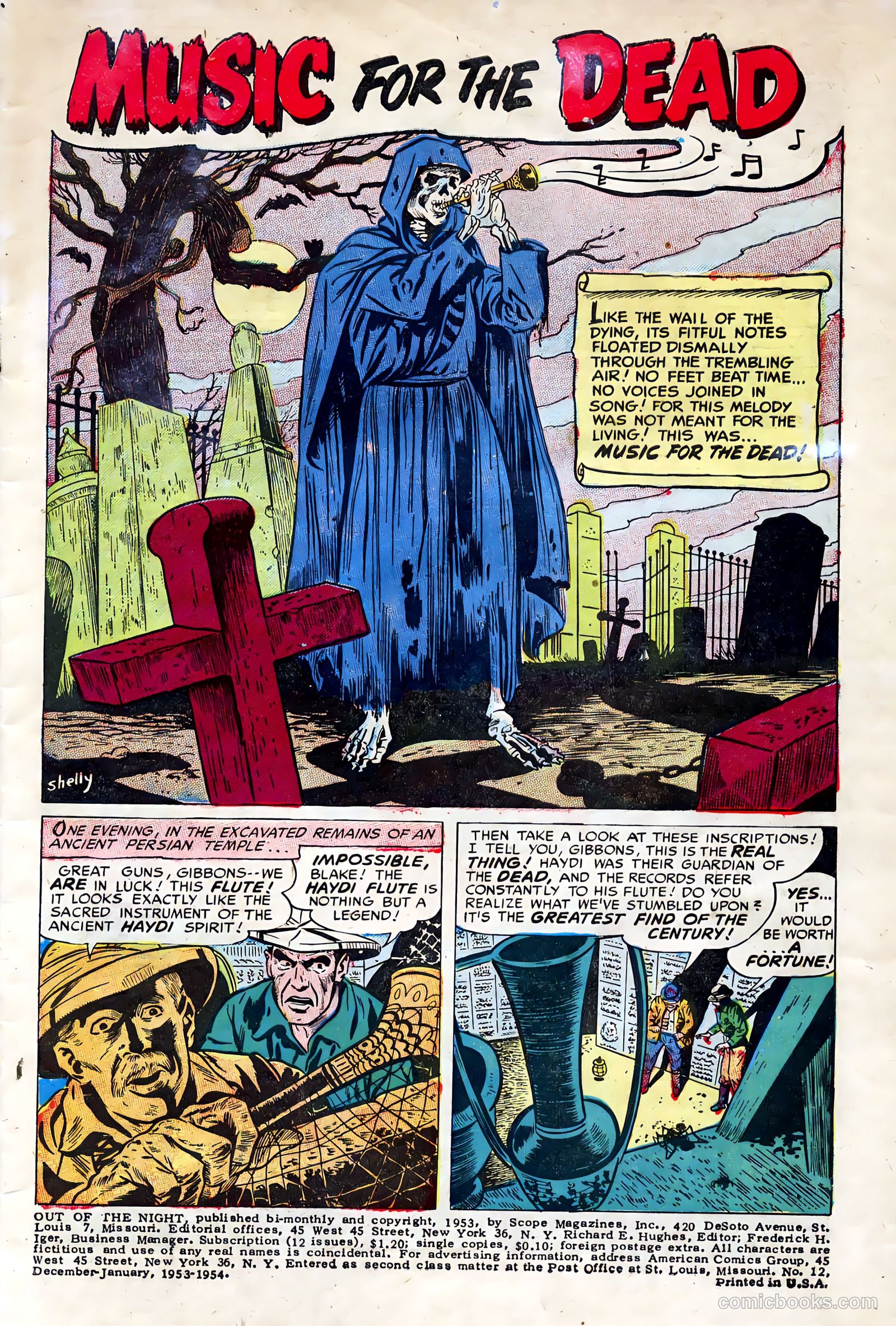 Out of the Night #21 (1953) — page 3 of 36